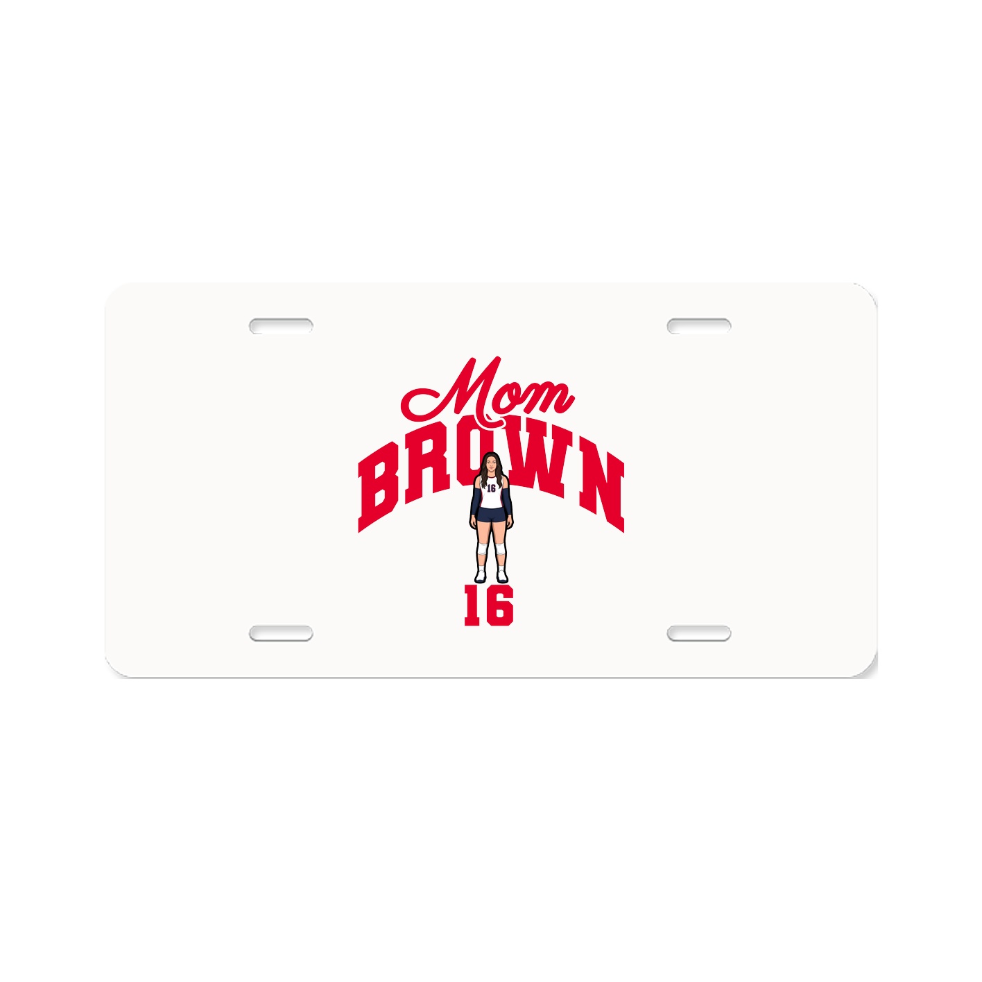 License Plate — Mothers Day Arch in Classic