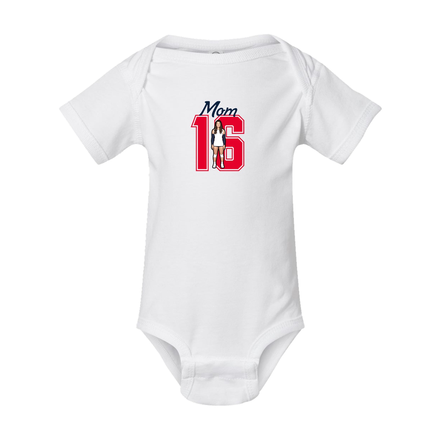 Baby Onesie — Mothers Day Shirsey in White