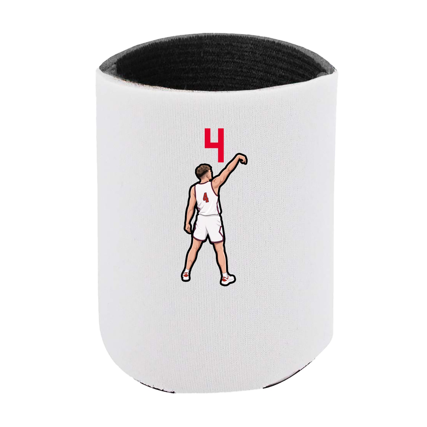 Can Holder — Number Top in White