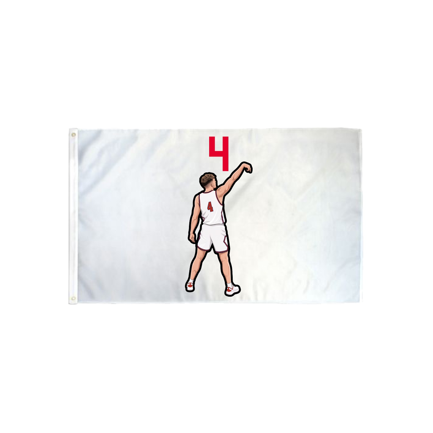 3x5 Flag — Number Top in Classic