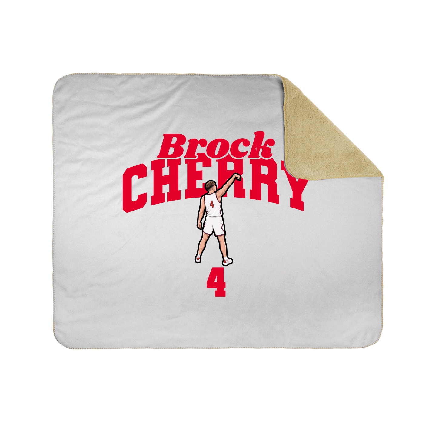 Throw Blanket — Signature Arch in White
