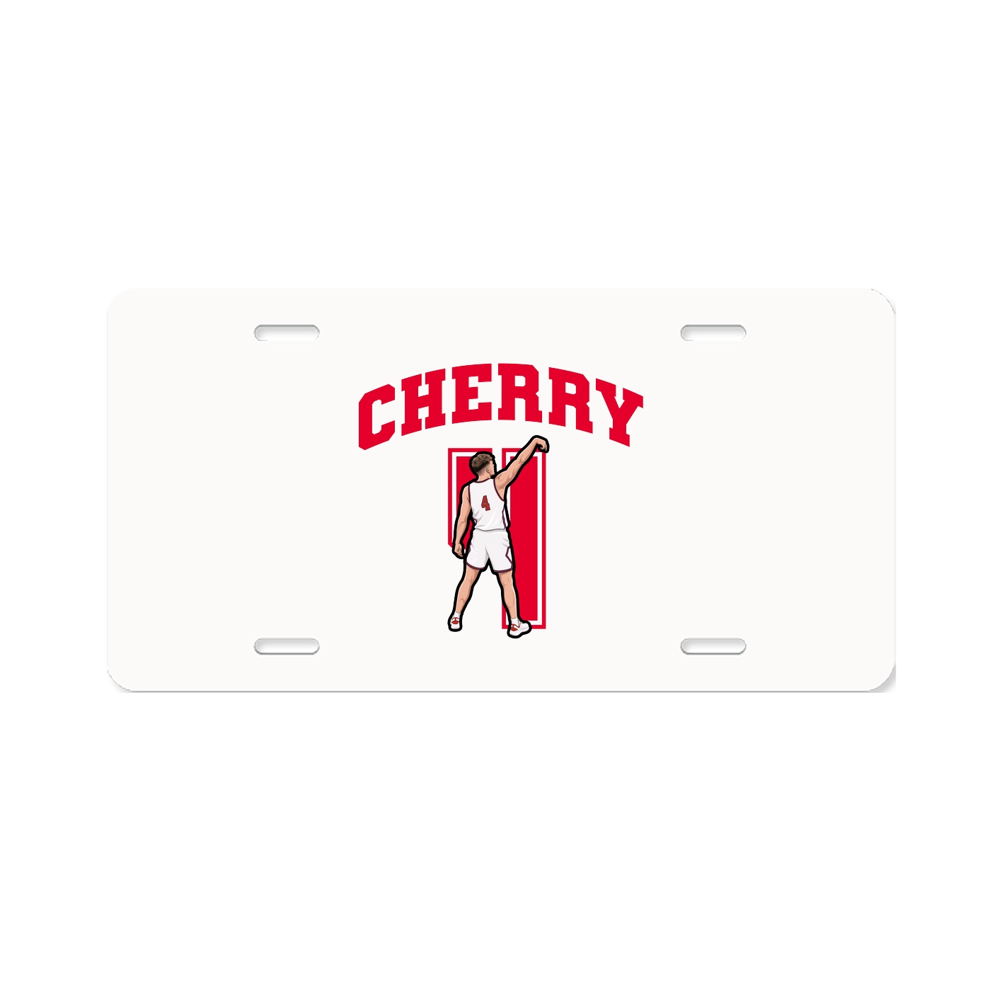License Plate — Number in Classic