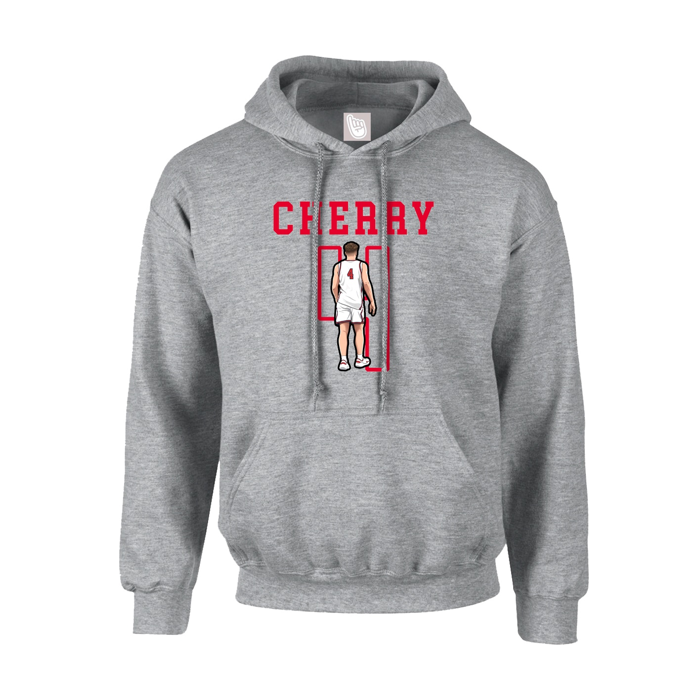 Hoodie — Shirsey in Grey