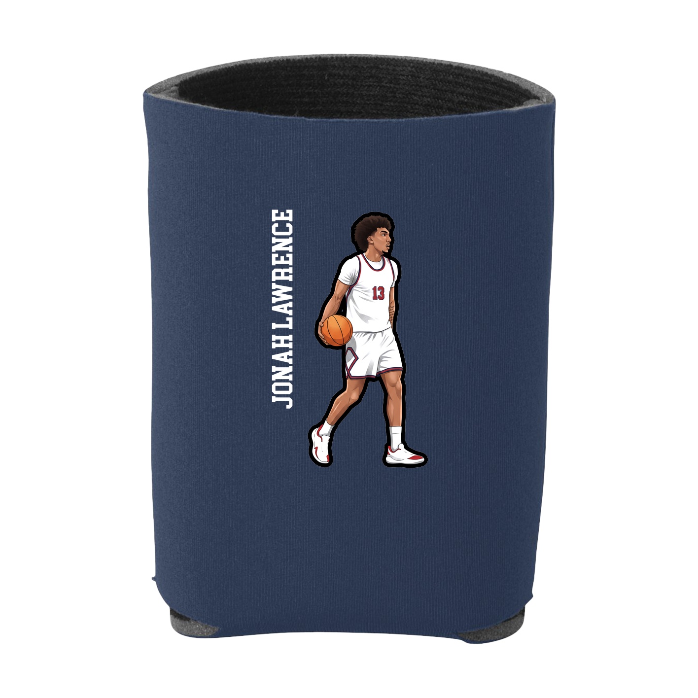 Can Holder — Name Vertical in Navy