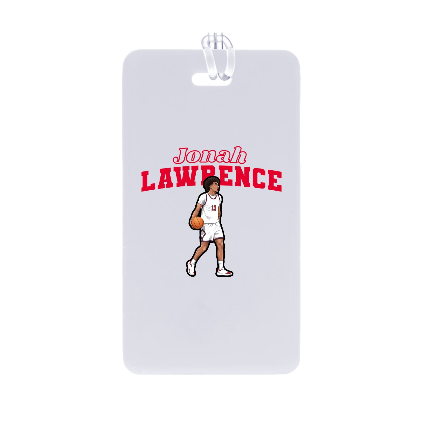 Bag Tag — Name Arch in Classic
