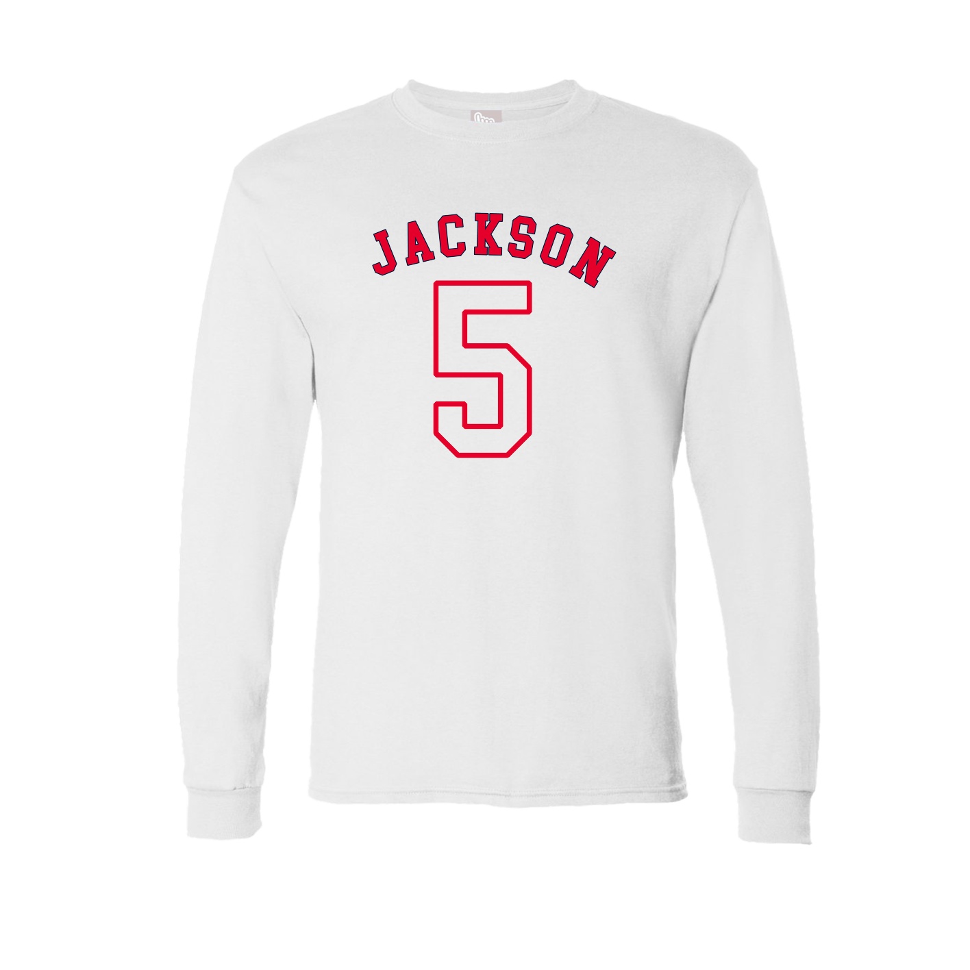 Long Sleeve Tee — Shirsey Arch in White