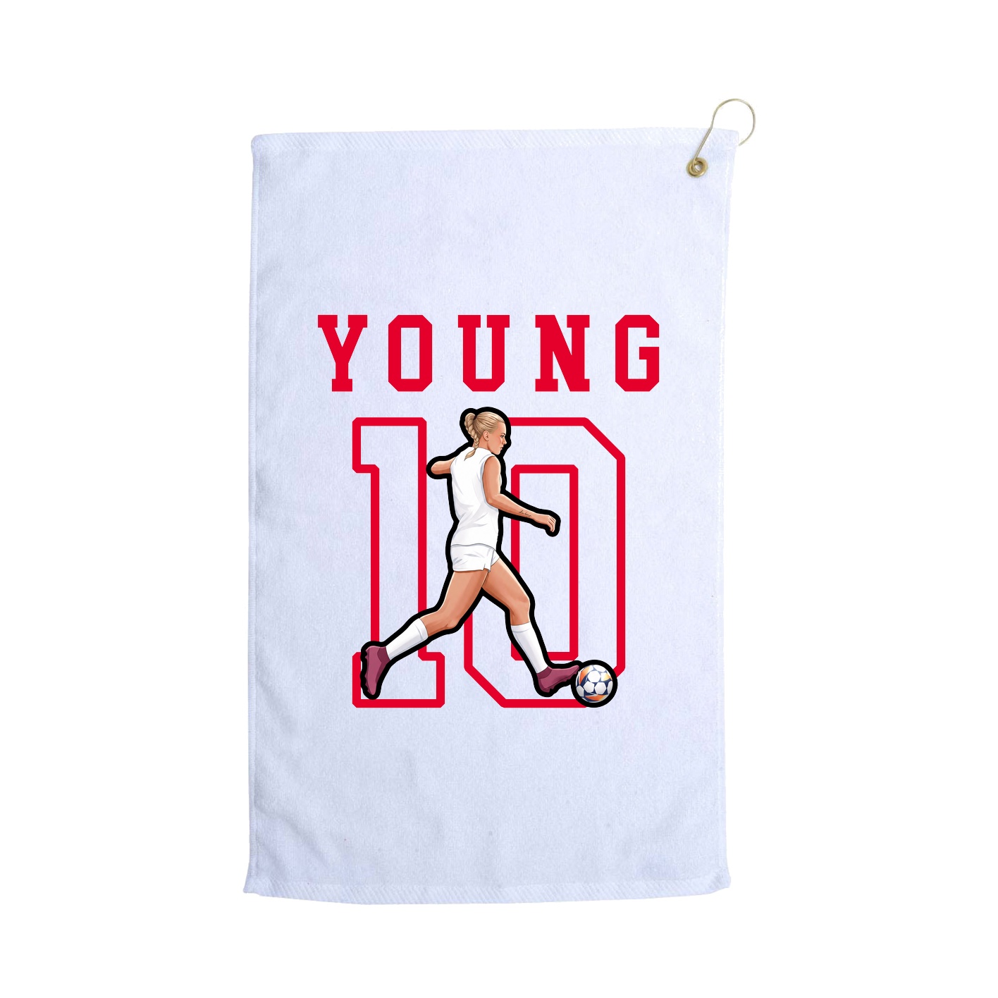 Golf Towel — Shirsey in White