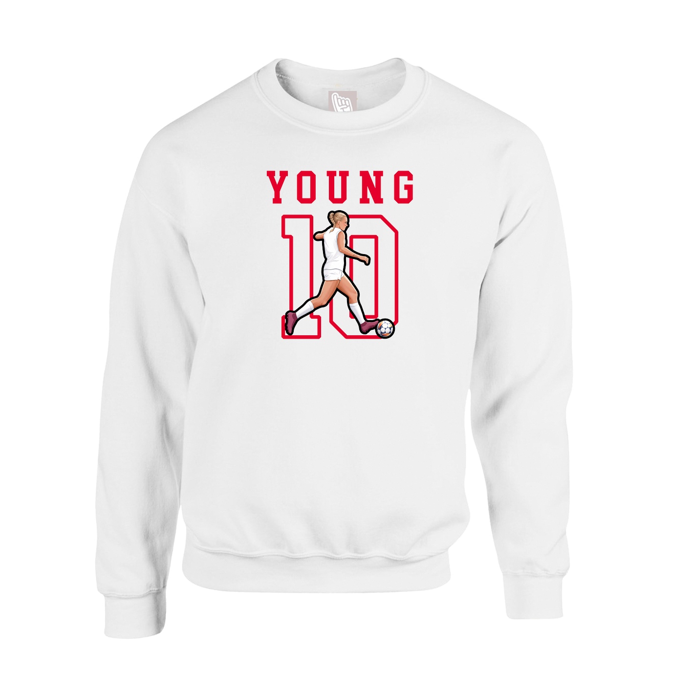Fleece Crew — Shirsey in White