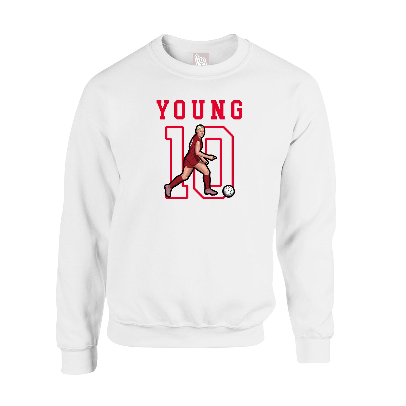 Fleece Crew — Shirsey in White