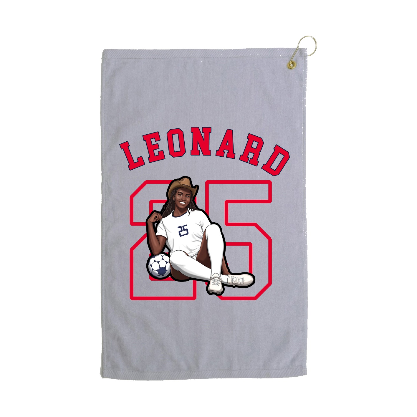 Golf Towel — Shirsey Arch in Grey