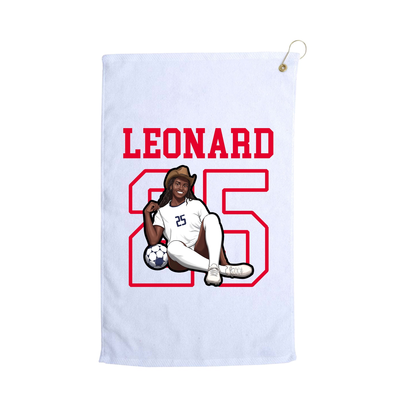 Golf Towel — Shirsey in White