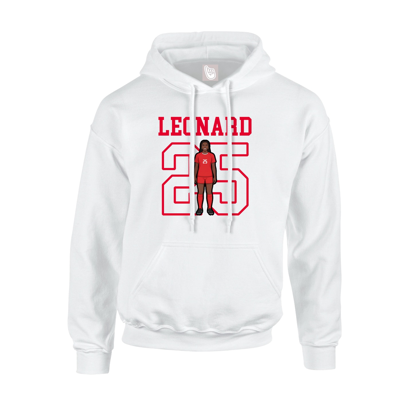 Youth Hoodie — Shirsey in White