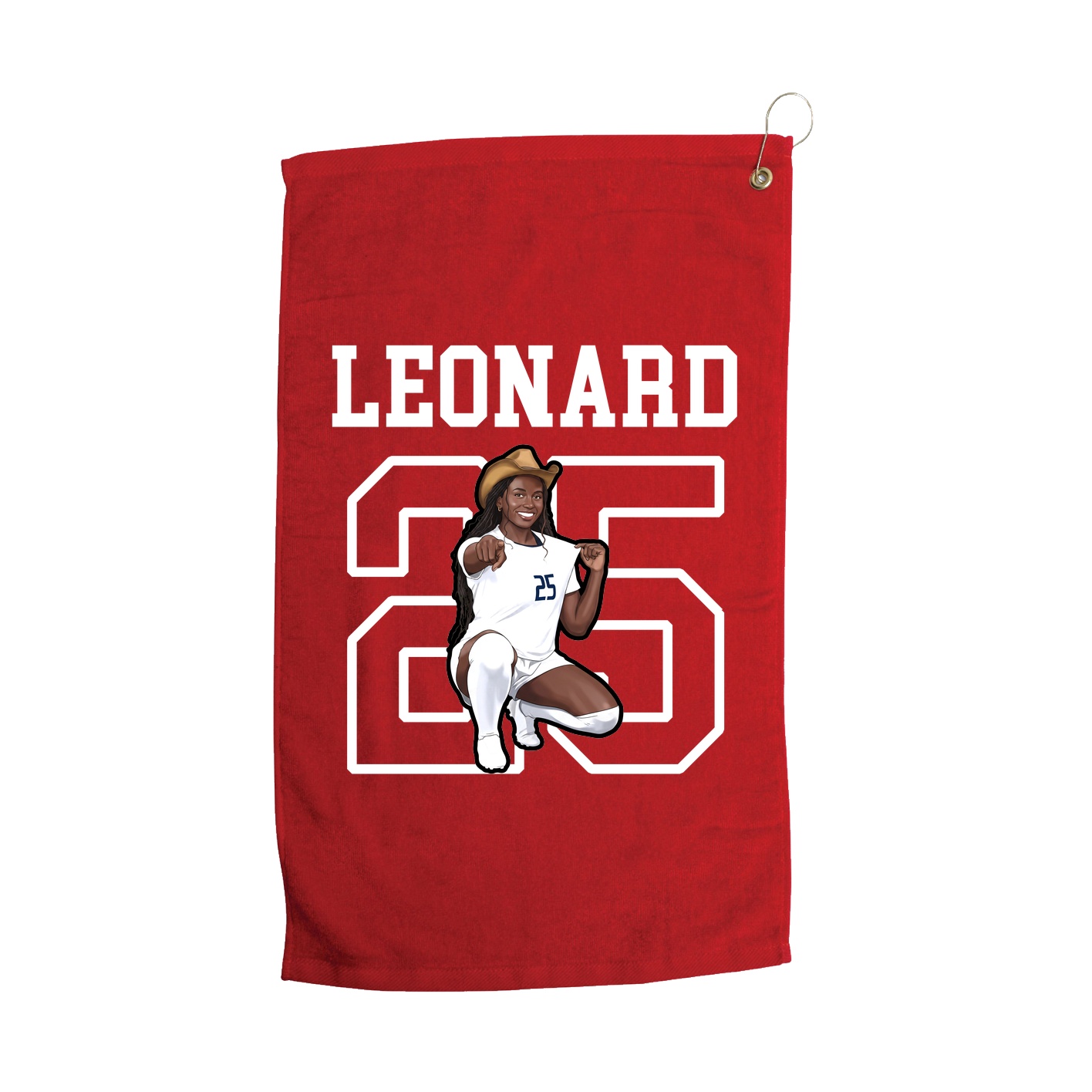 Golf Towel — Shirsey in Red