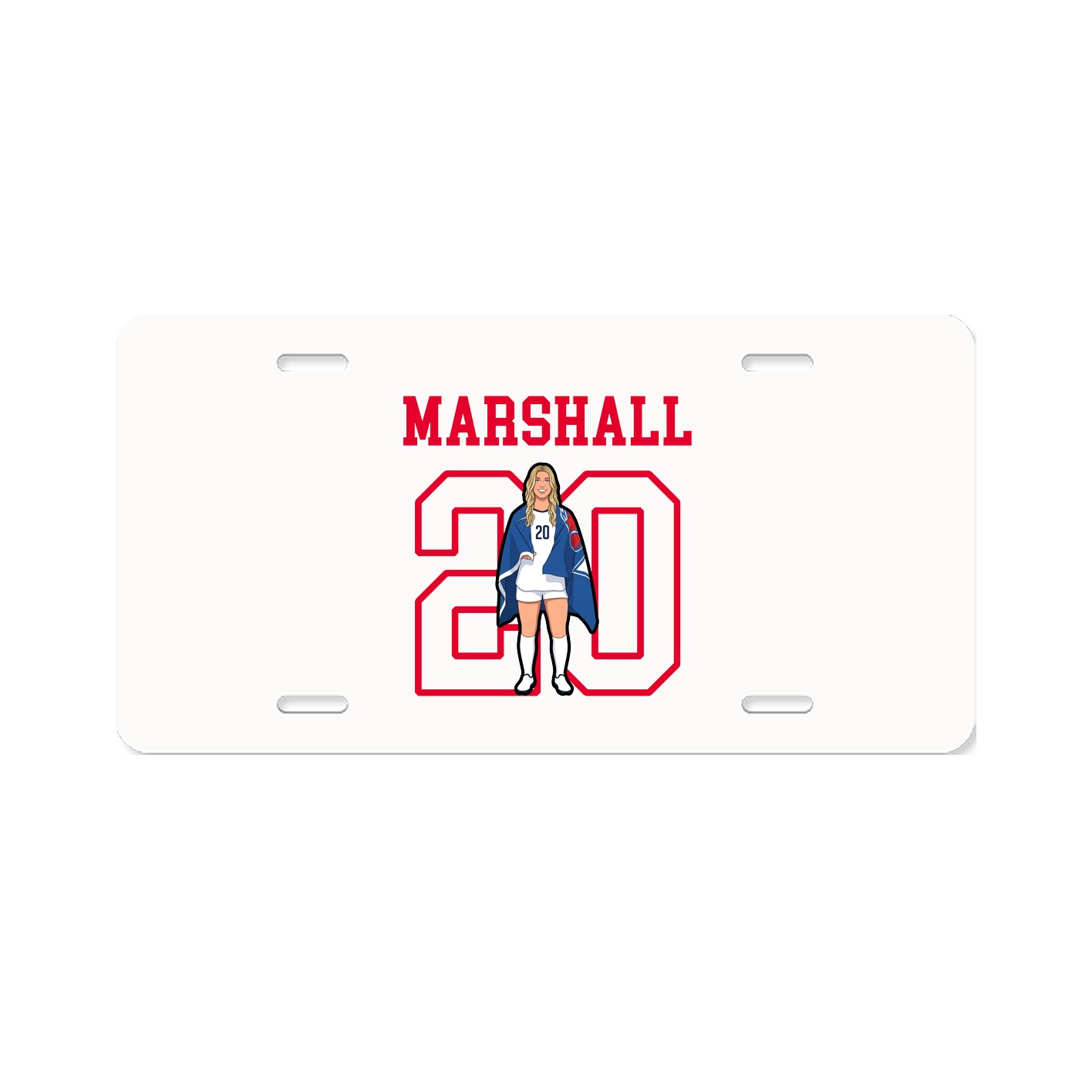 License Plate — Shirsey in Classic