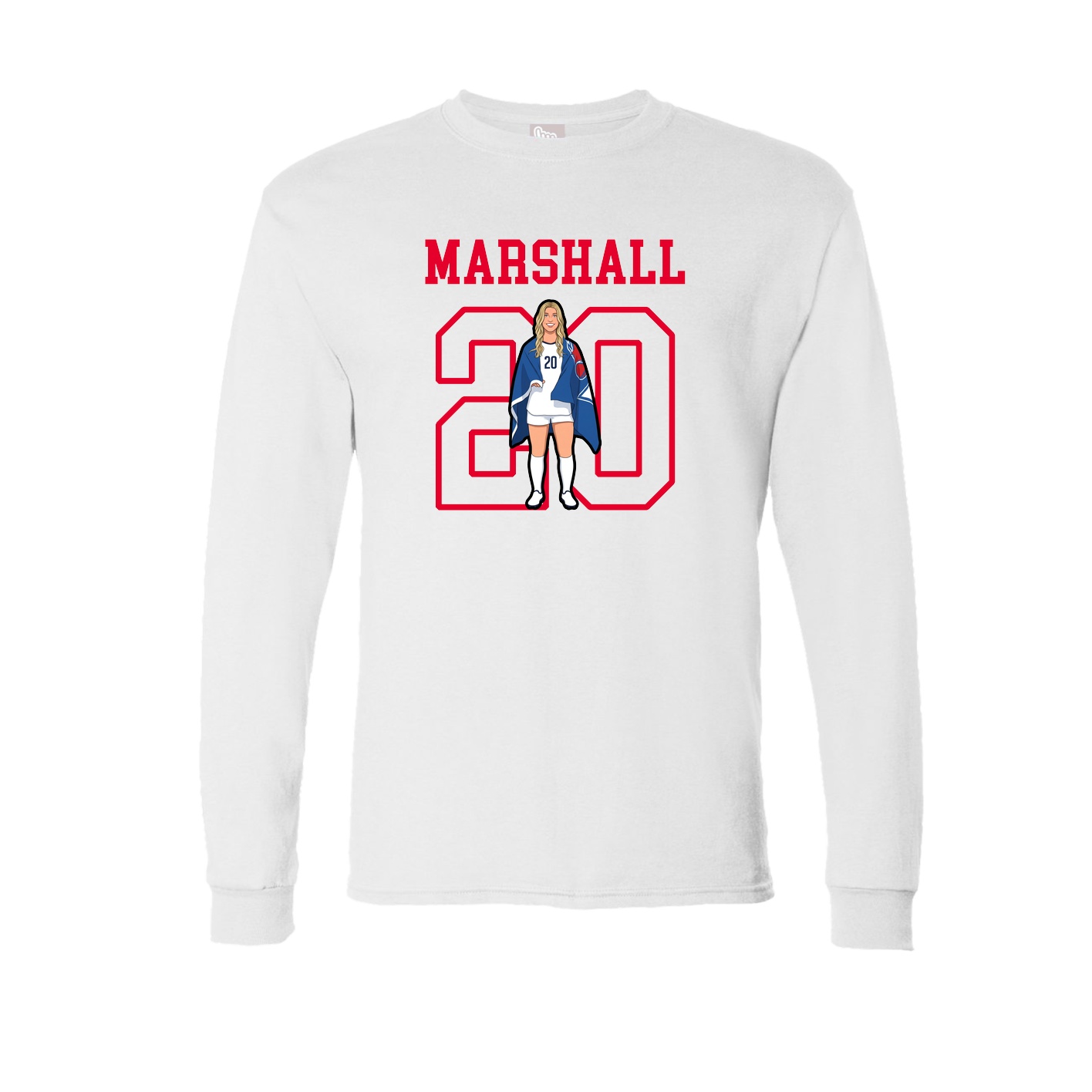 Long Sleeve Tee — Shirsey in White
