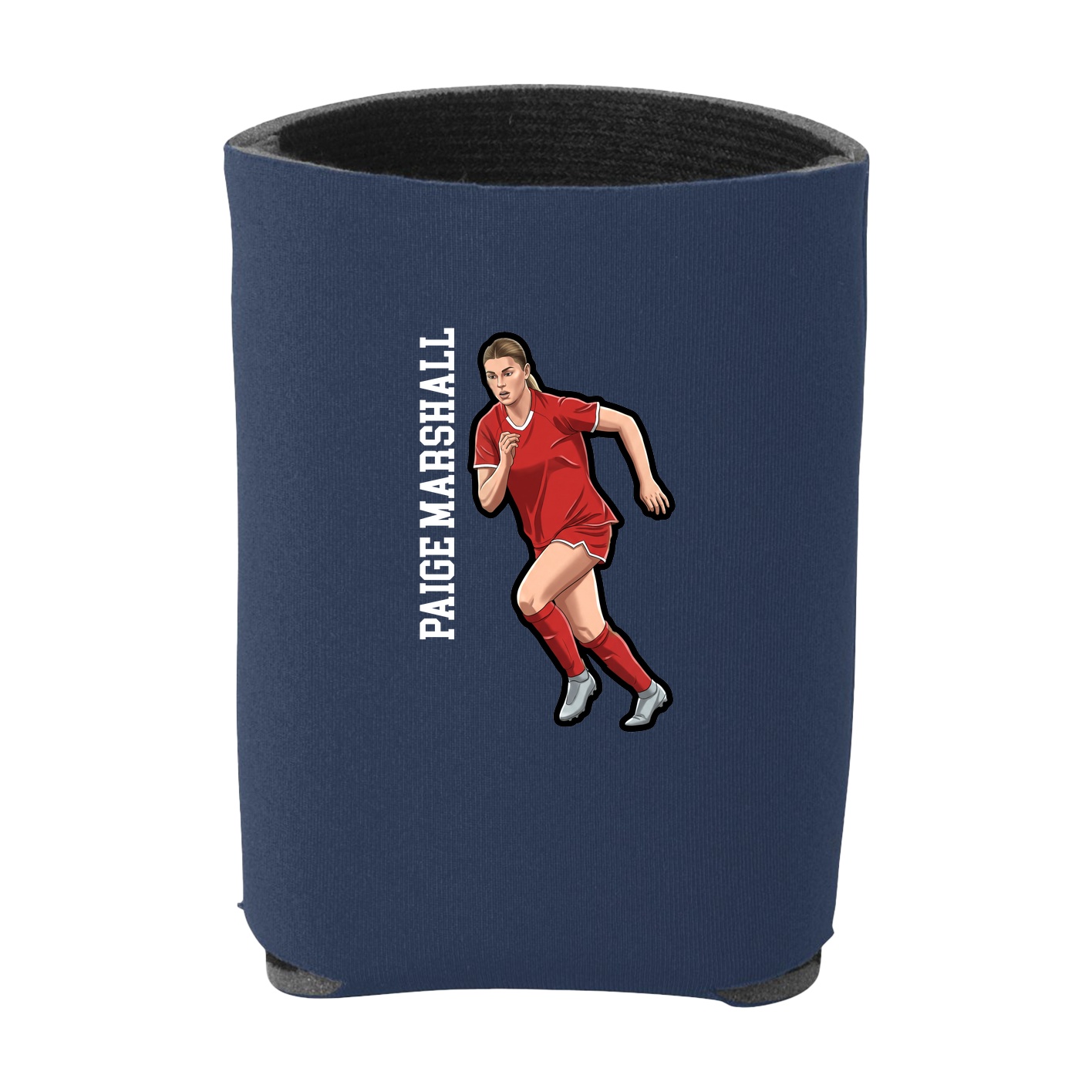Can Holder — Name Vertical in Navy