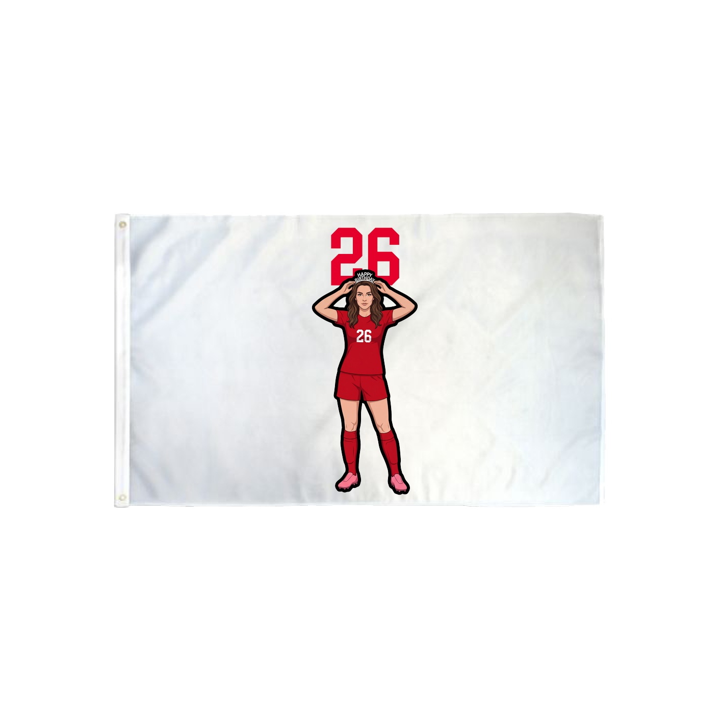 3x5 Flag — Number Top in Classic