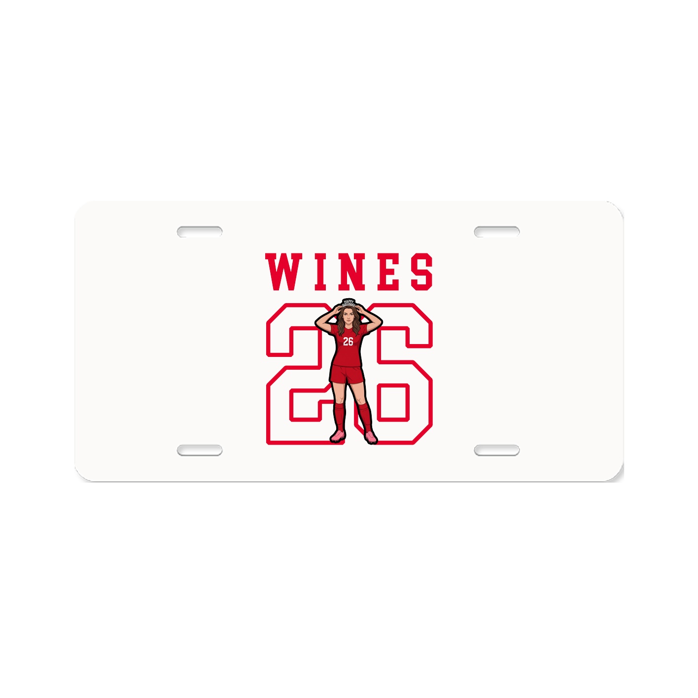 License Plate — Shirsey in Classic