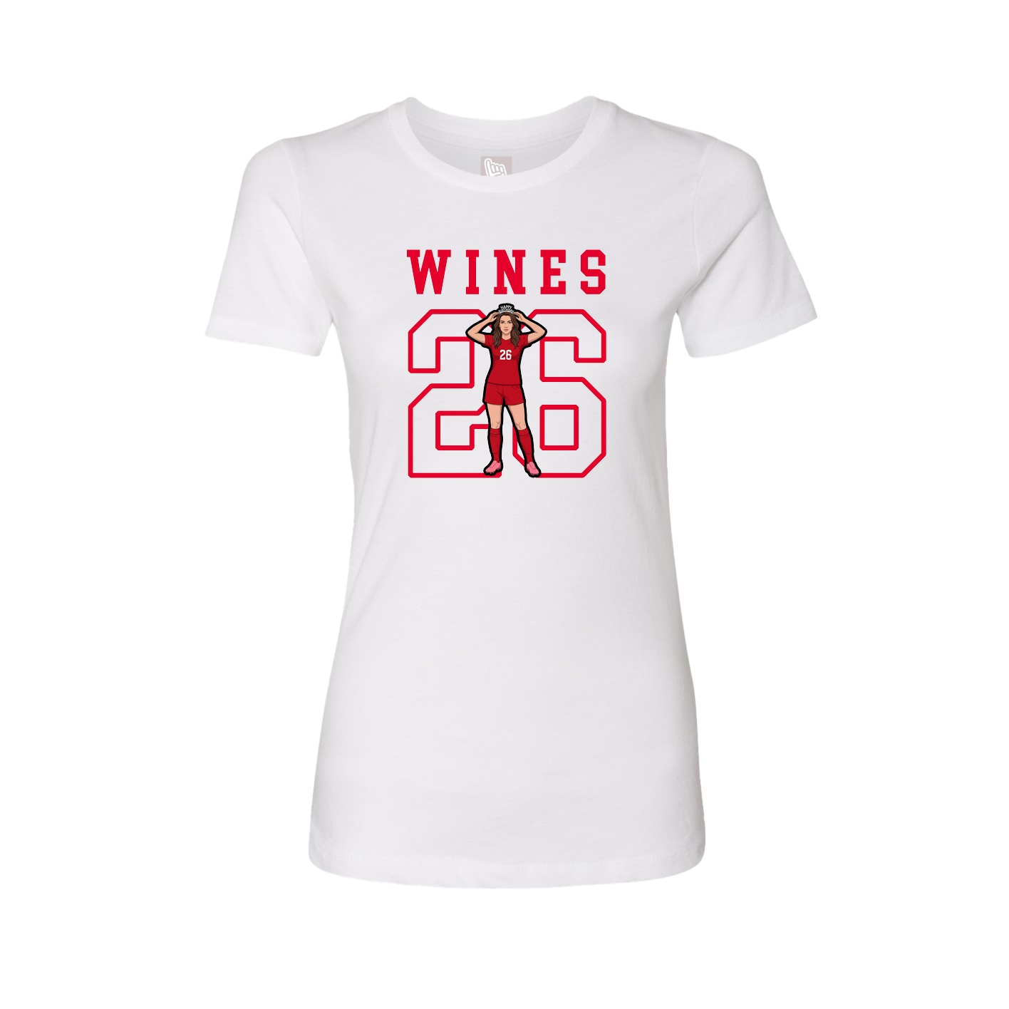 Fitted Women's Tee — Shirsey in White