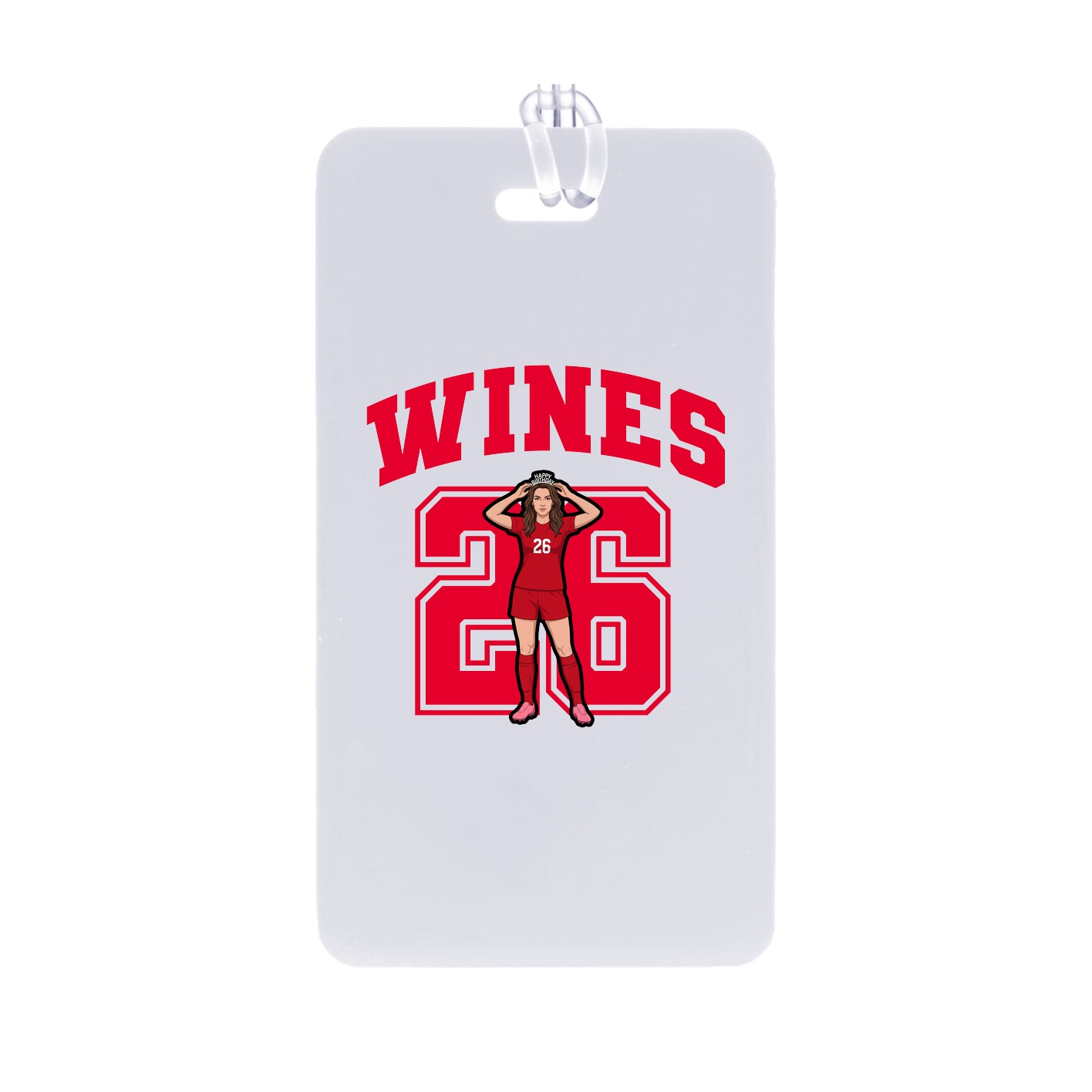 Bag Tag — Number in Classic