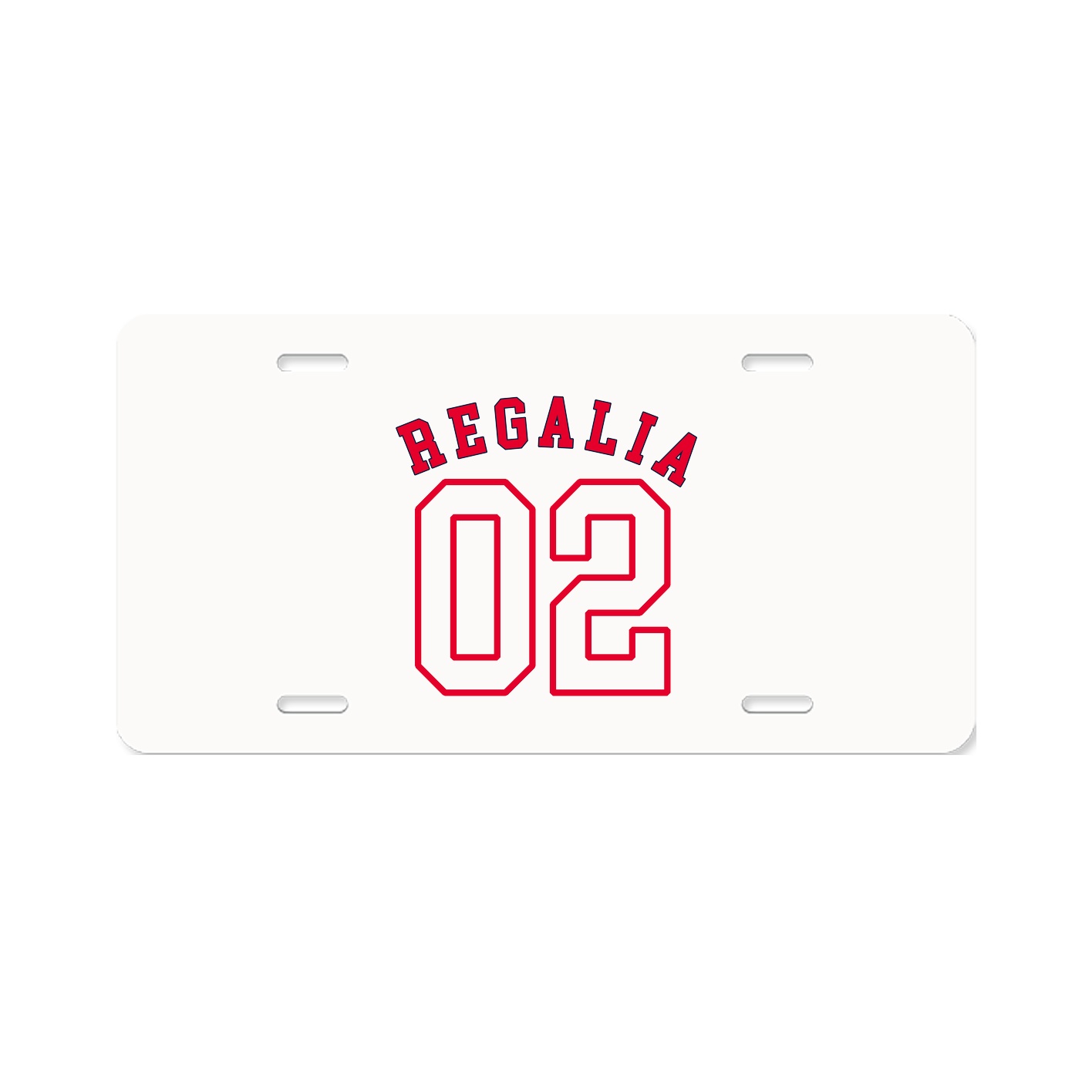 License Plate — Shirsey Arch in Classic