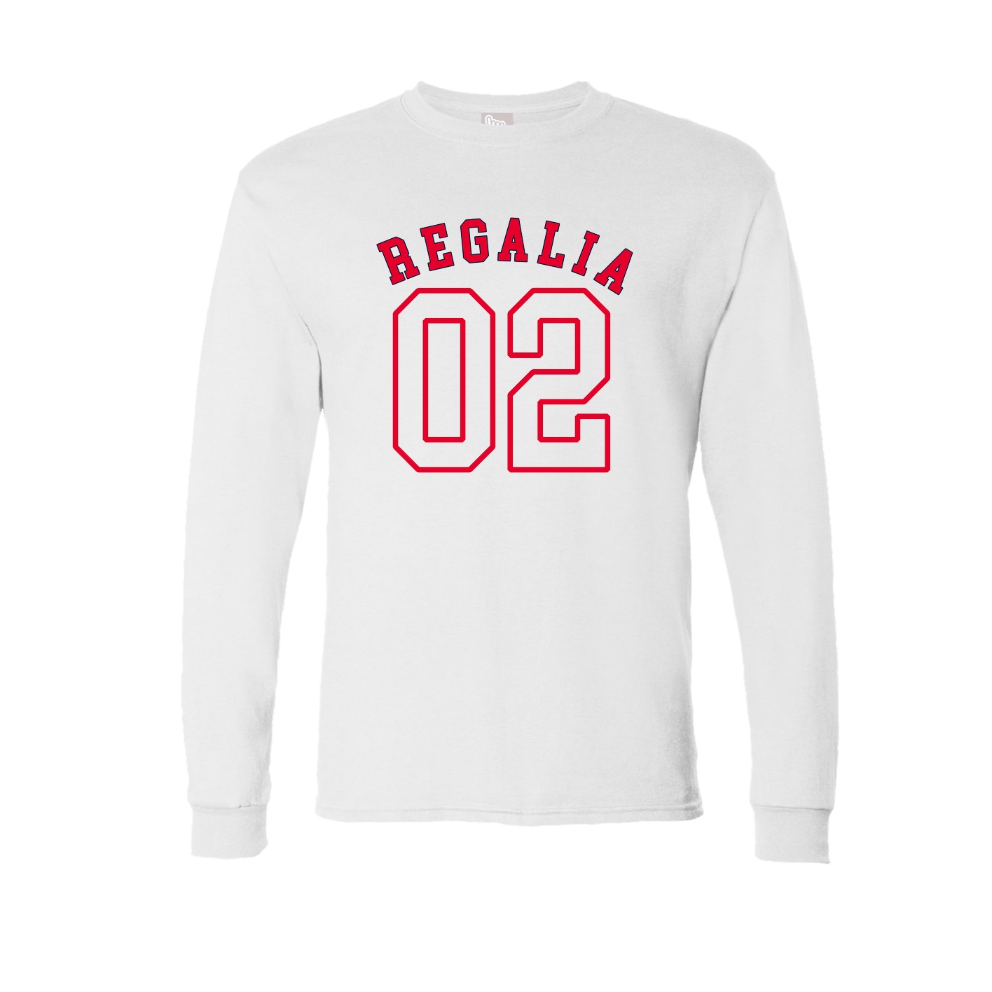Long Sleeve Tee — Shirsey Arch in White