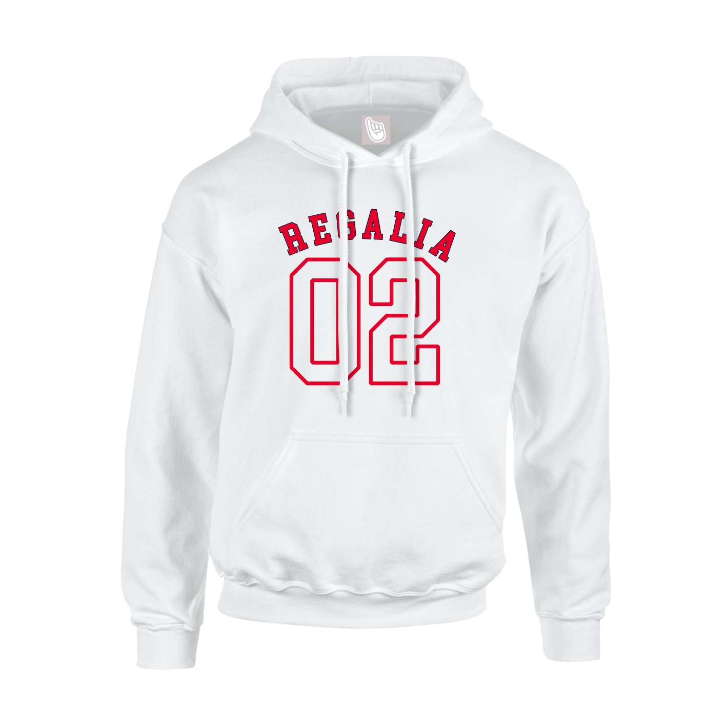 Youth Hoodie — Shirsey Arch in White