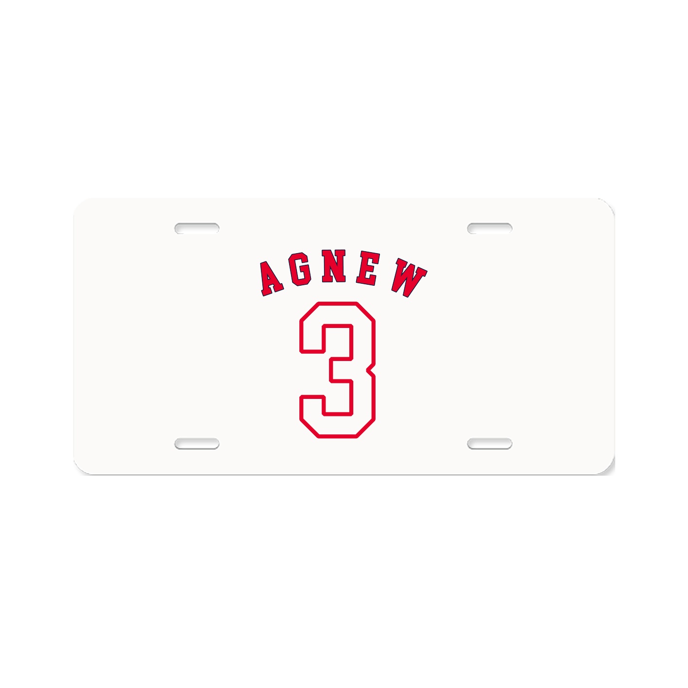 License Plate — Shirsey Arch in Classic