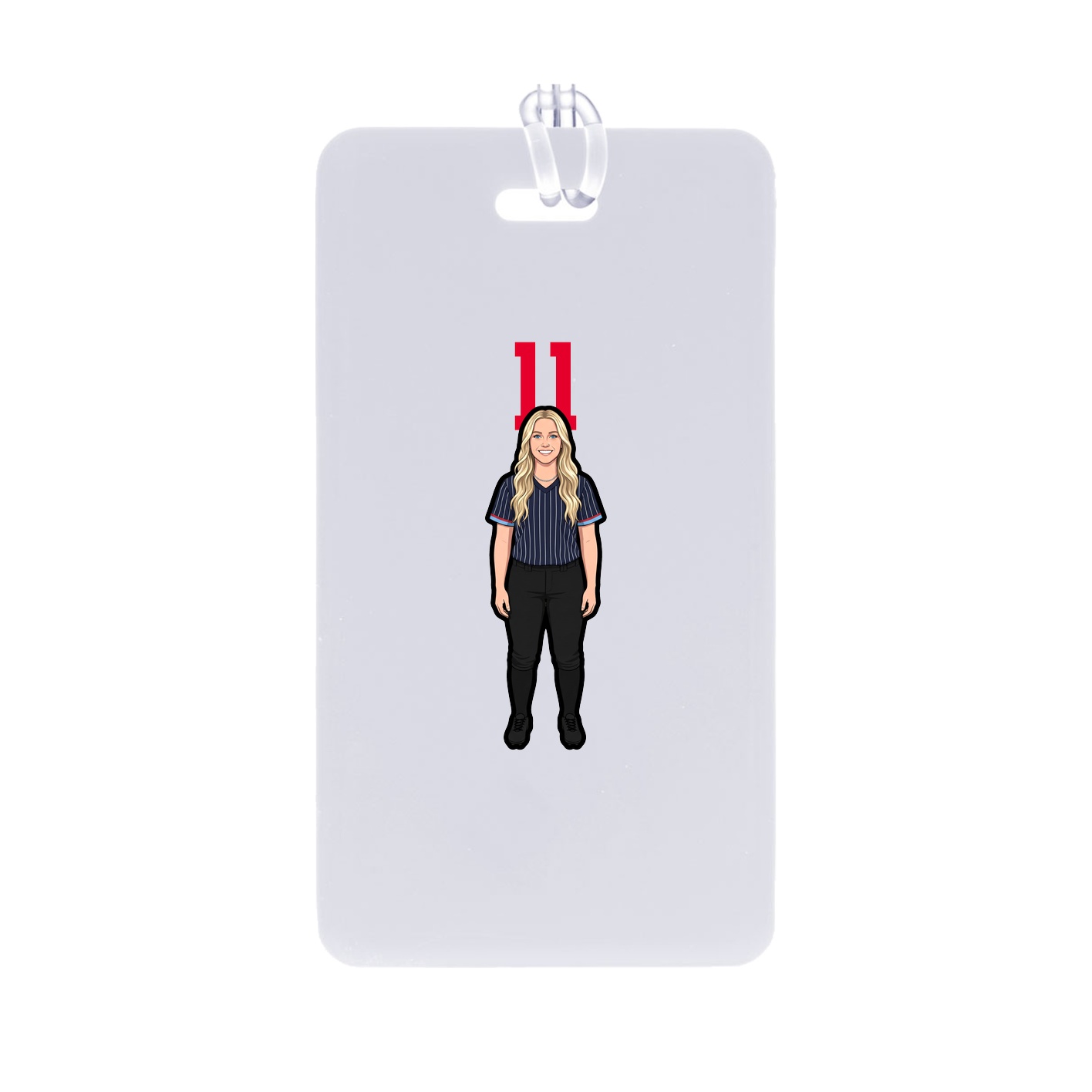 Bag Tag — Number Top in Classic