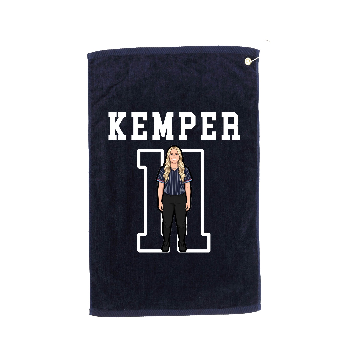 Golf Towel — Shirsey in Navy