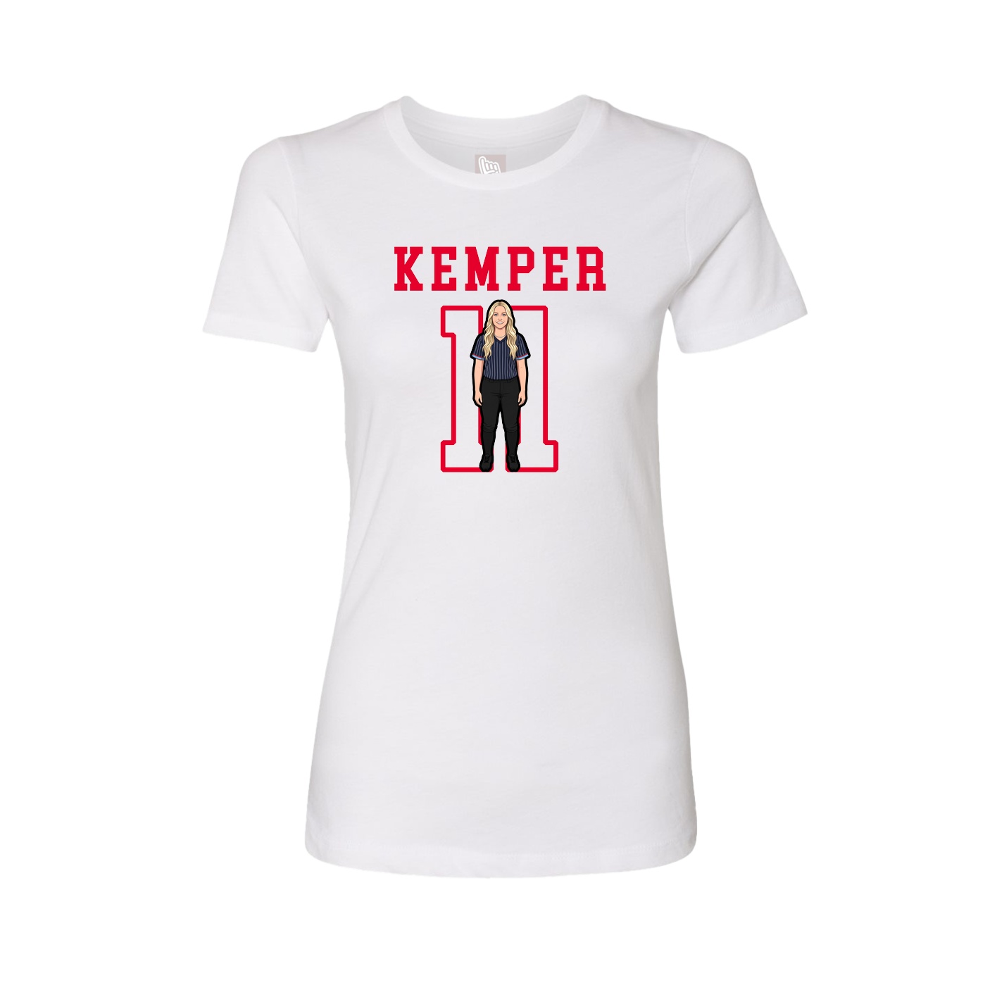 Fitted Women's Tee — Shirsey in White
