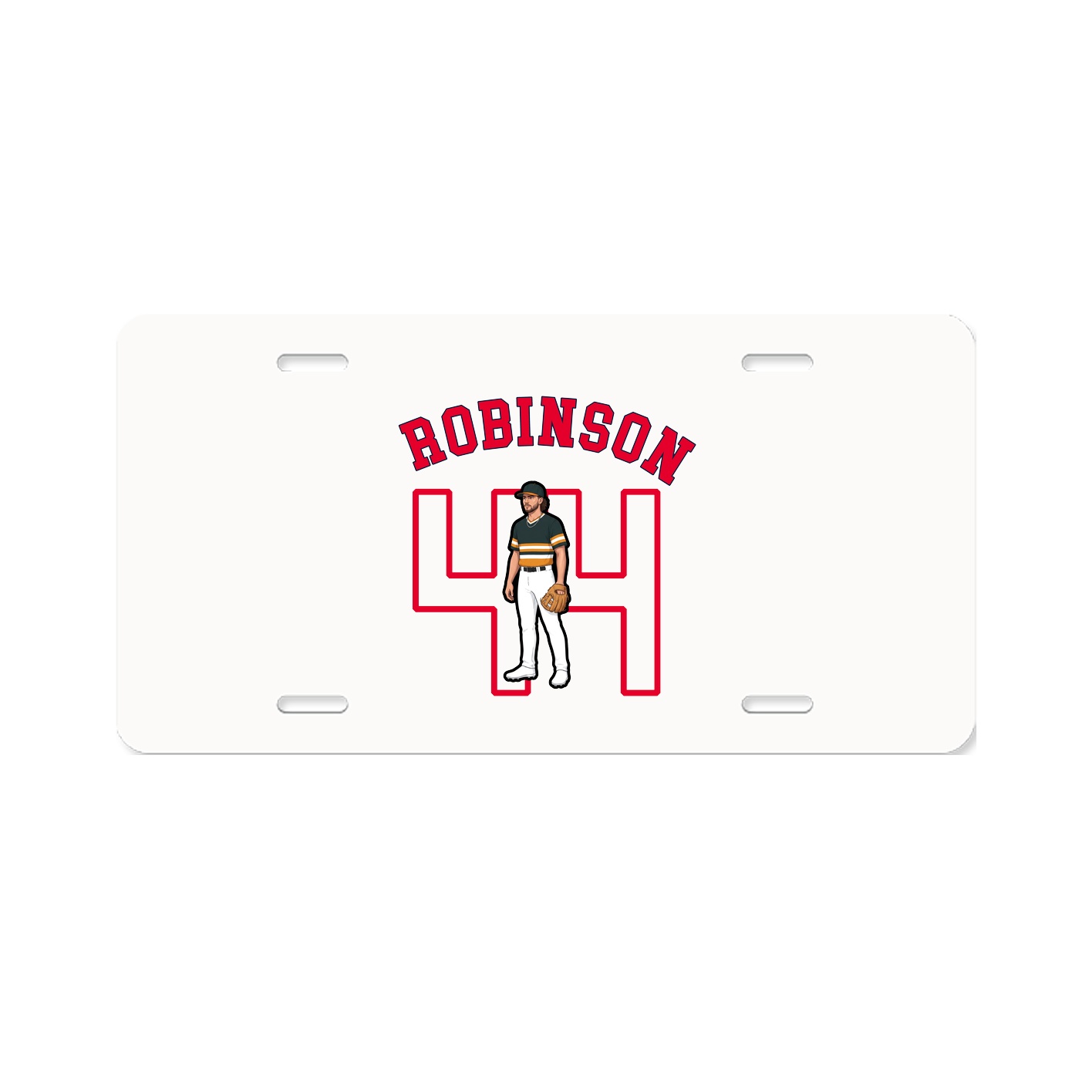 License Plate — Shirsey Arch in Classic