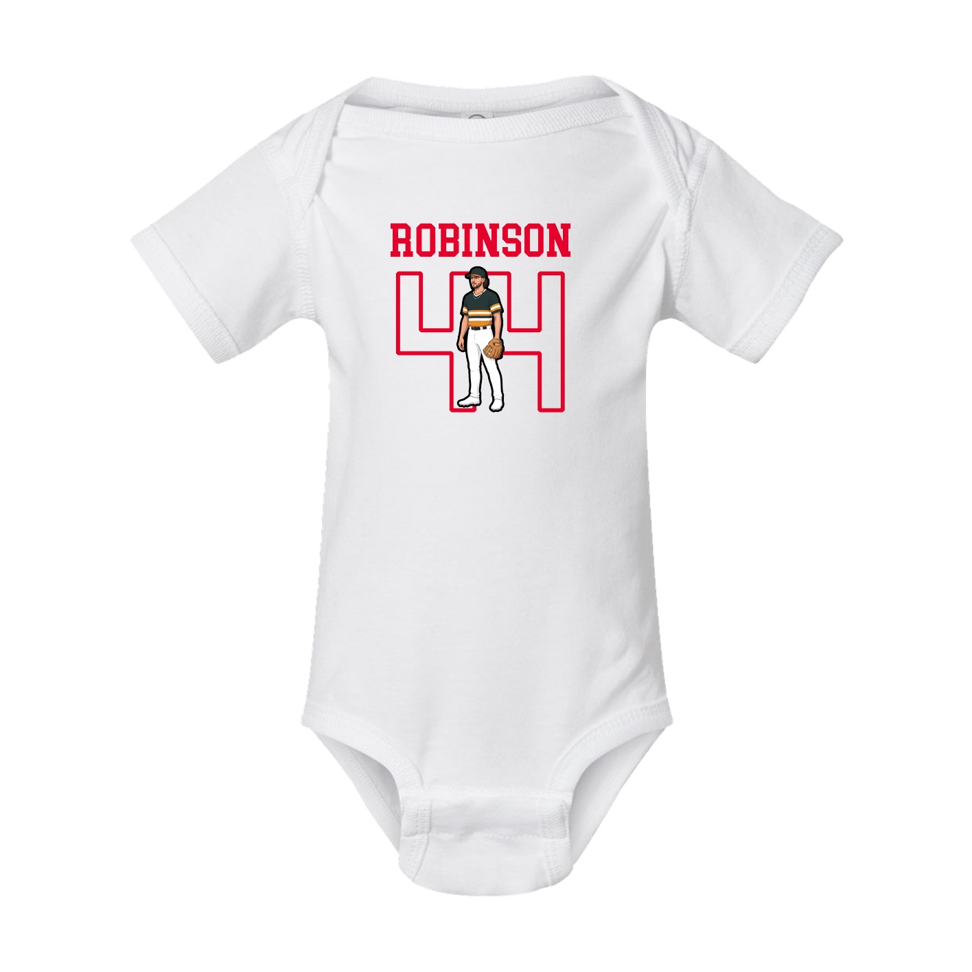 Baby Onesie — Shirsey in White