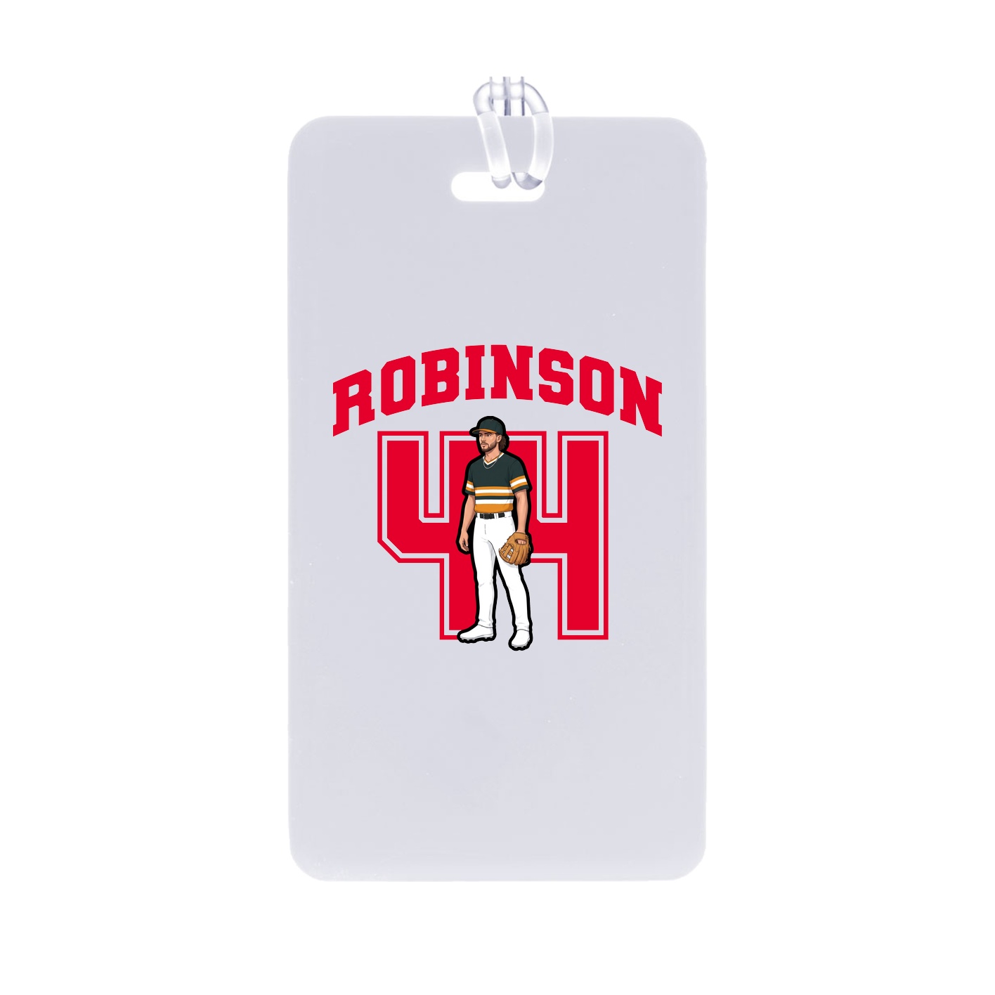 Bag Tag — Number in Classic