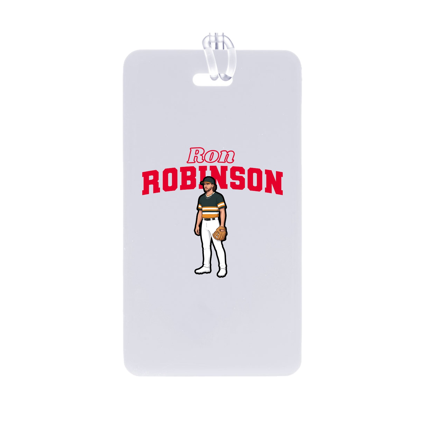 Bag Tag — Name Arch in Classic