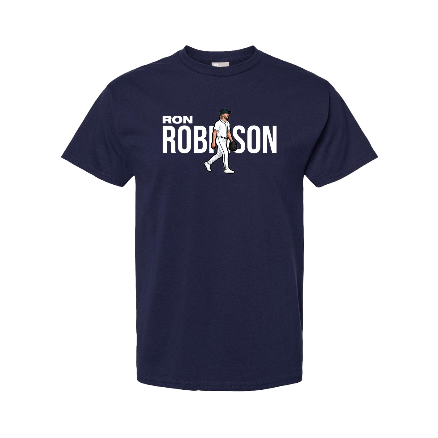 Youth Tee — Player Name in Navy