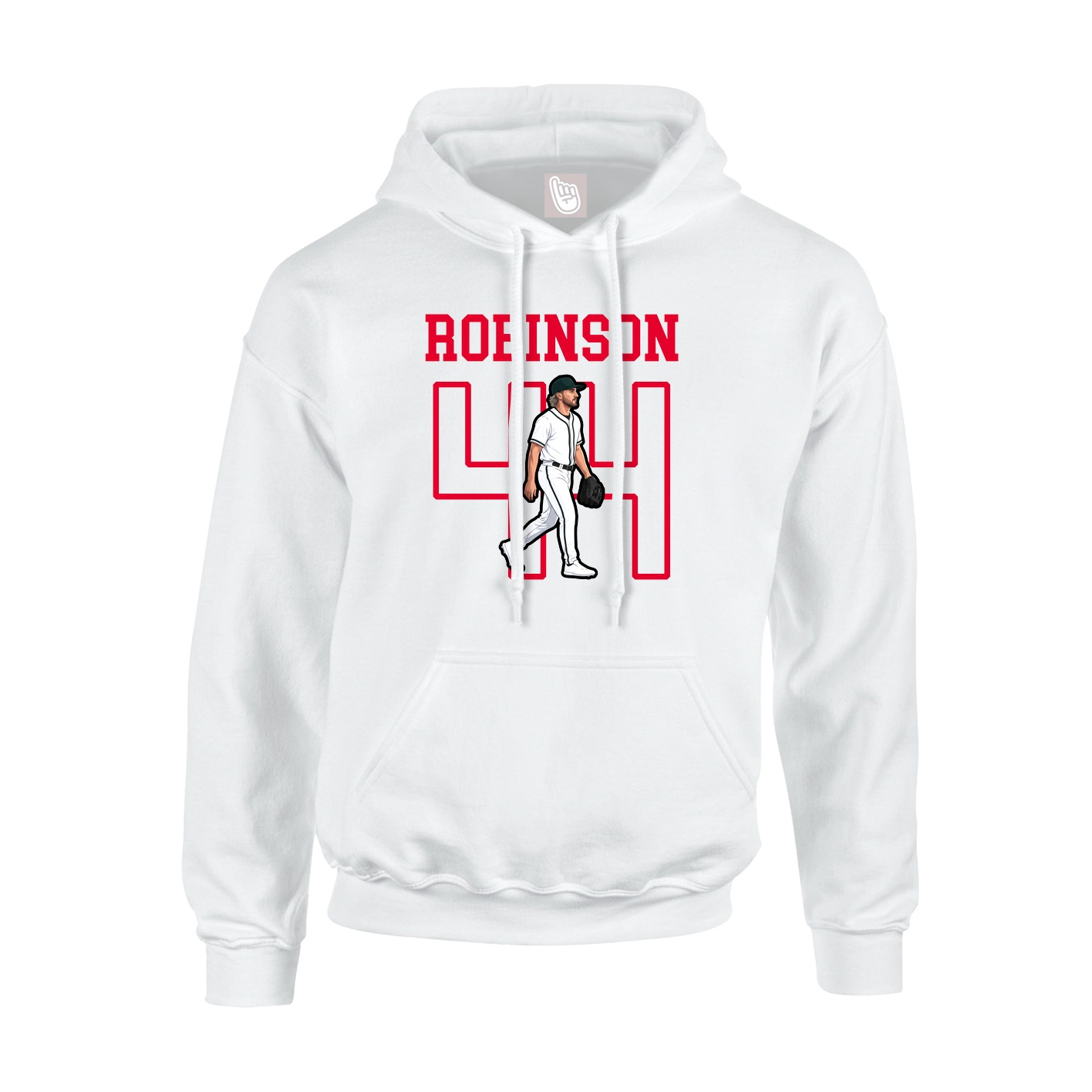 Youth Hoodie — Shirsey in White