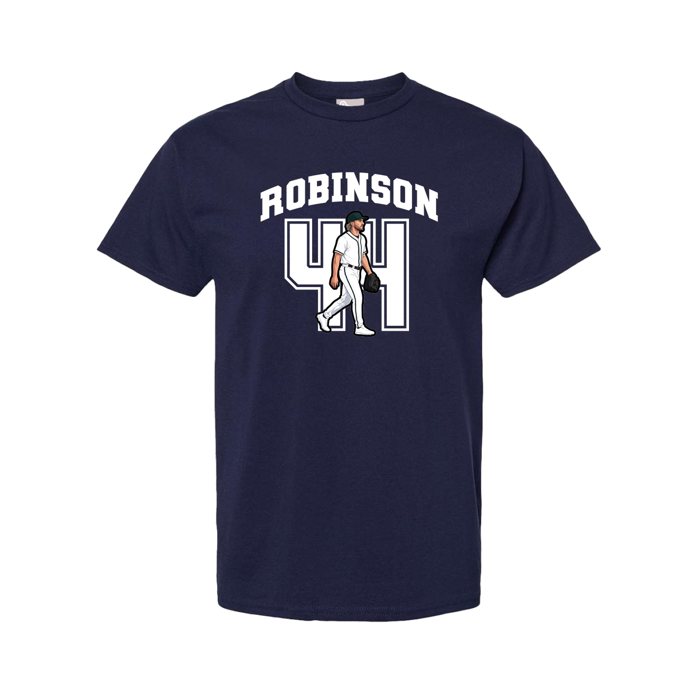Tee — Number in Navy
