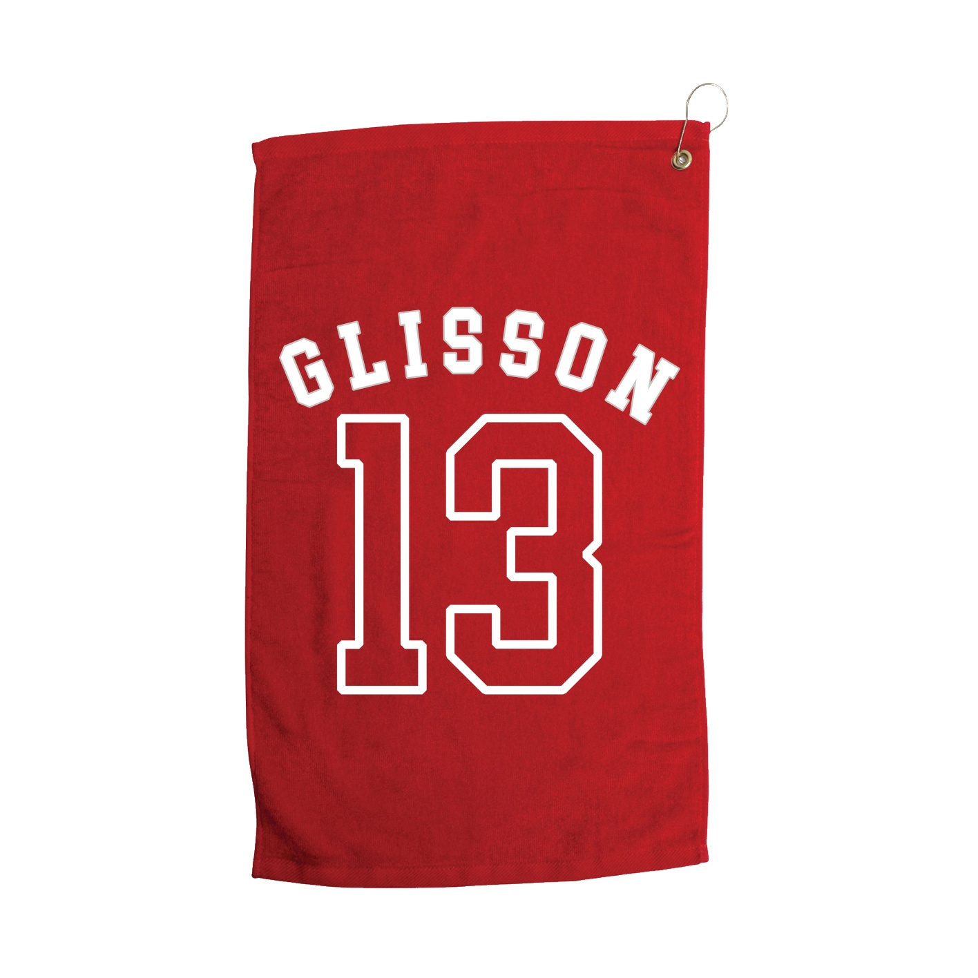 Golf Towel — Shirsey Arch in Red