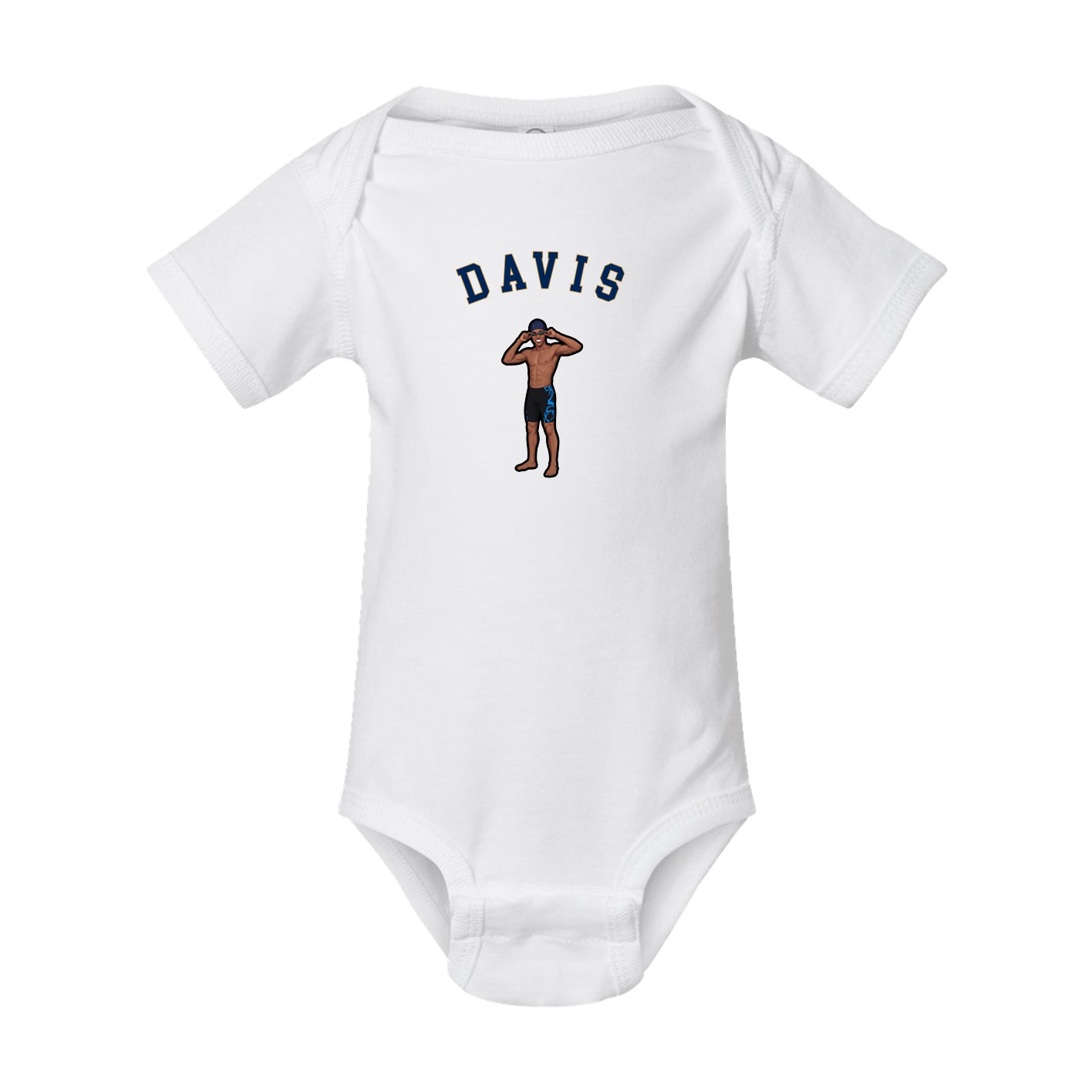 Baby Onesie — Shirsey Arch in White