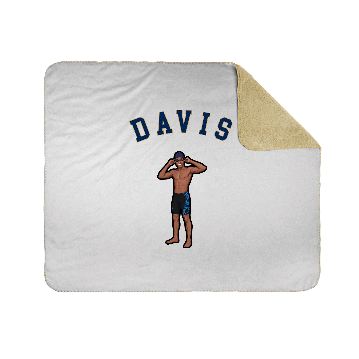 Throw Blanket — Shirsey Arch in White