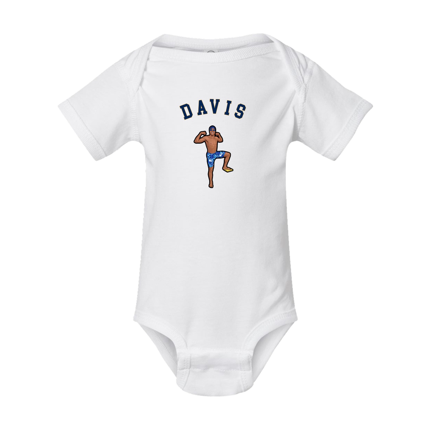 Baby Onesie — Shirsey Arch in White