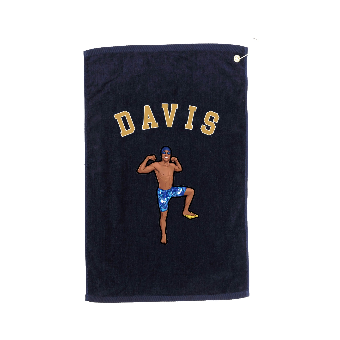 Golf Towel — Shirsey Arch in Navy