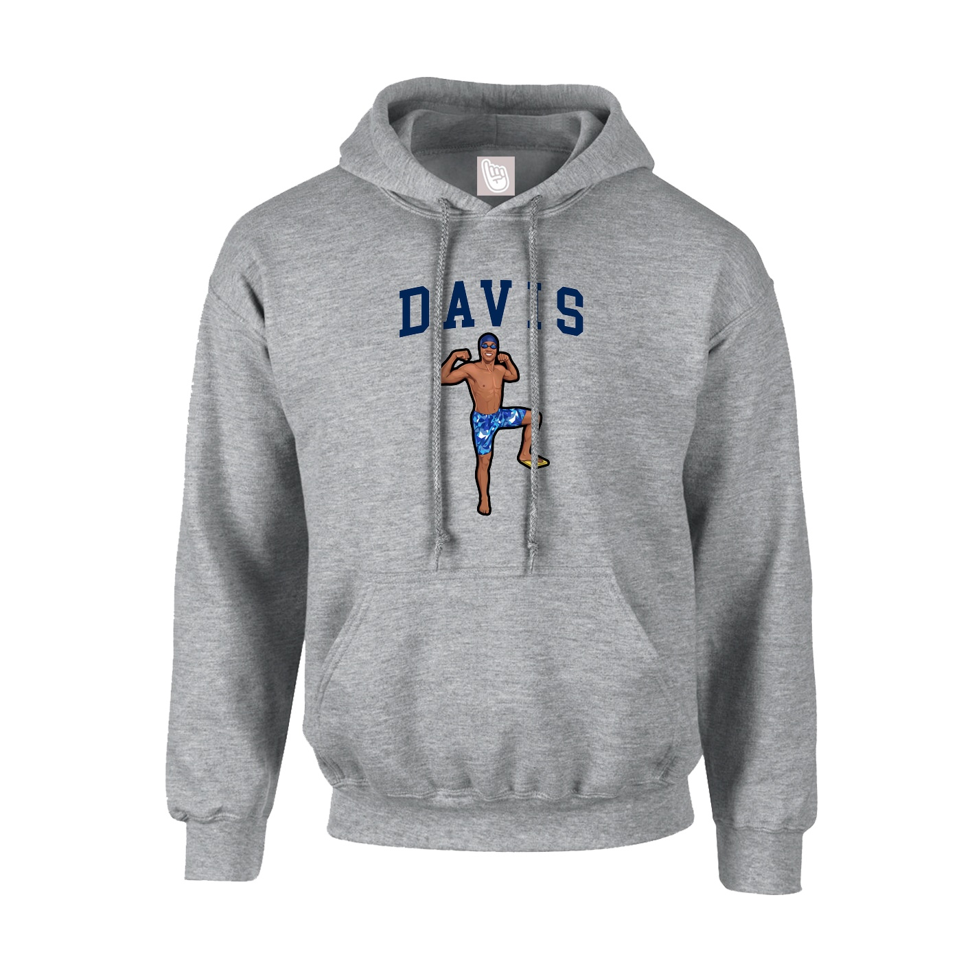 Hoodie — Shirsey in Grey