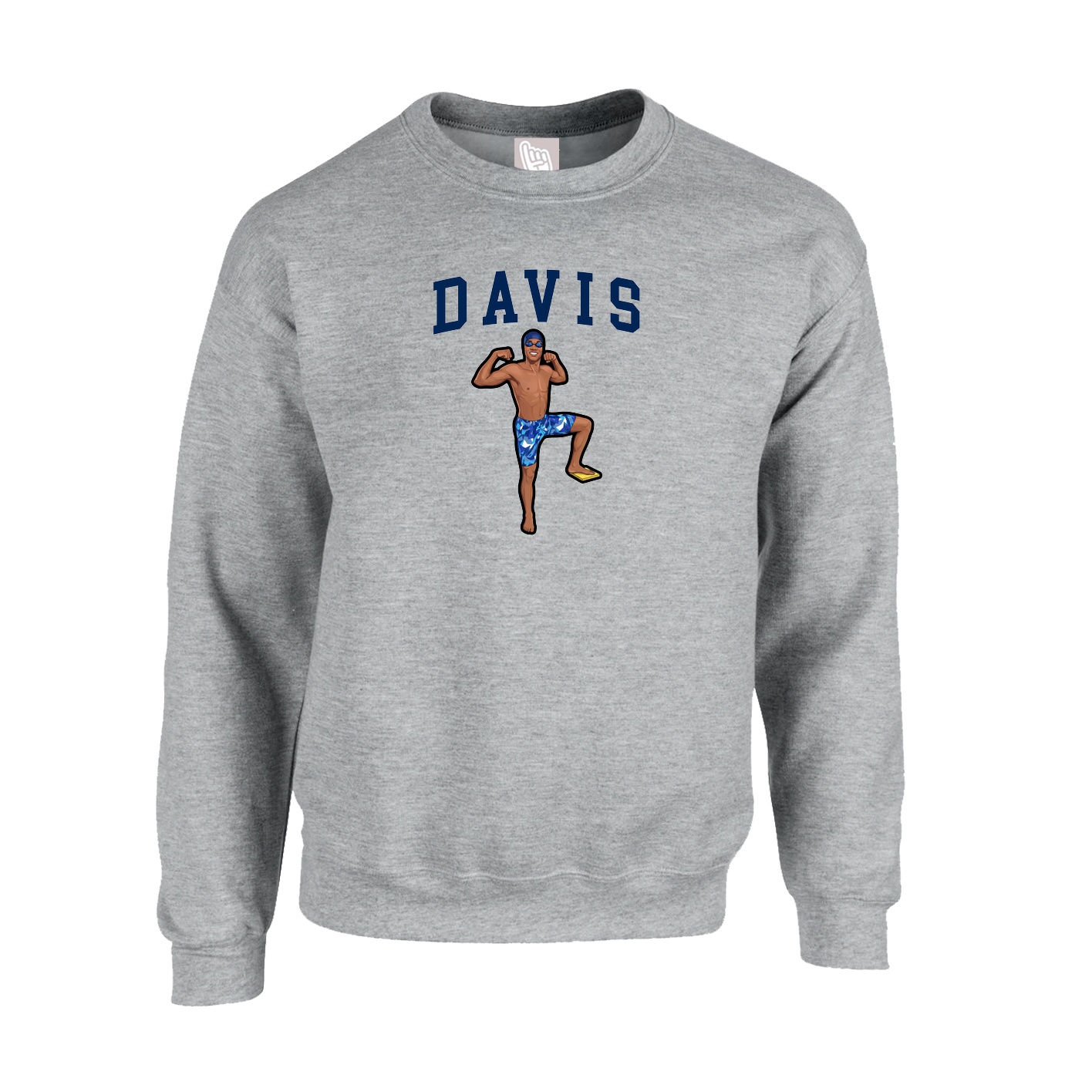 Fleece Crew — Shirsey in Grey