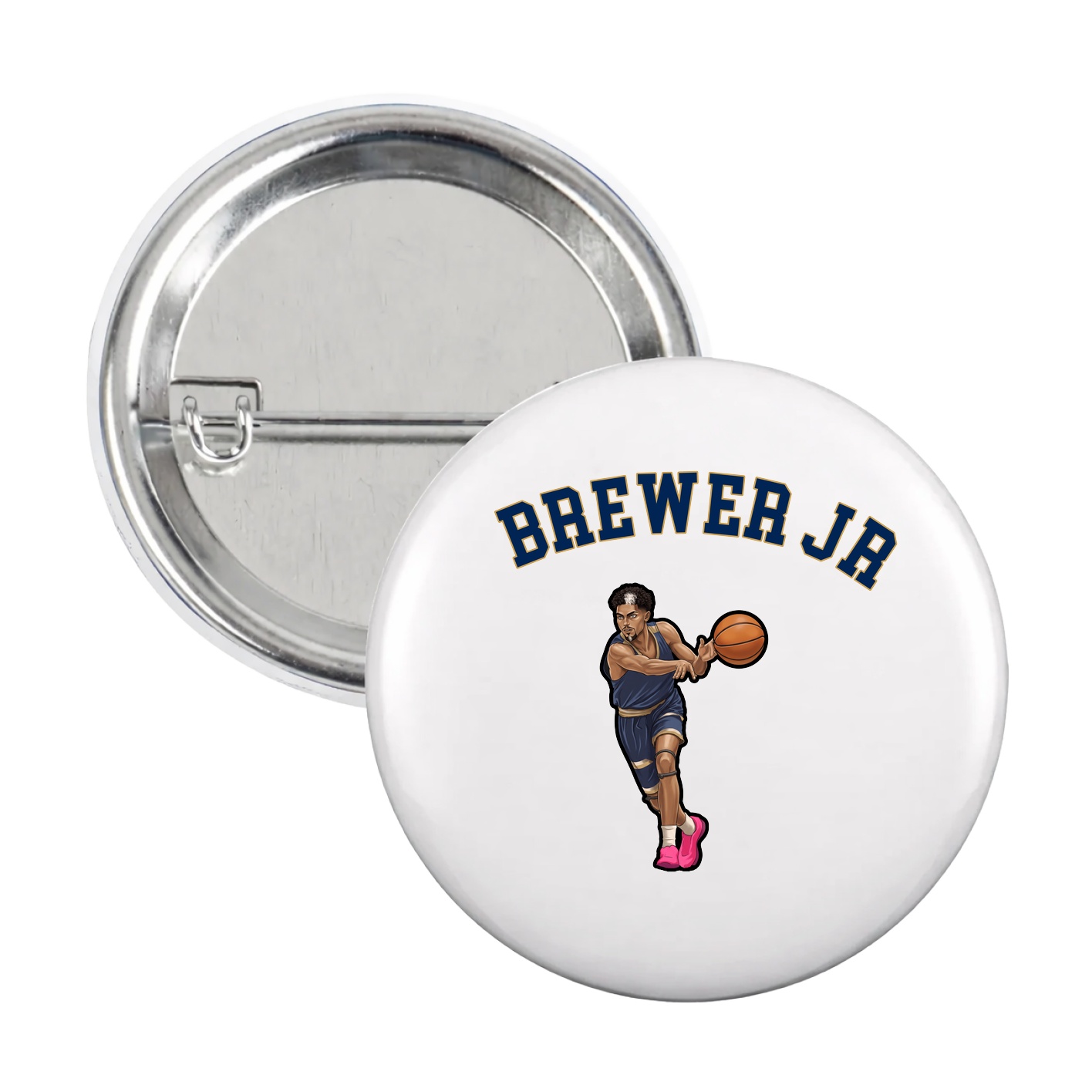 Game Day Button — Shirsey Arch in White