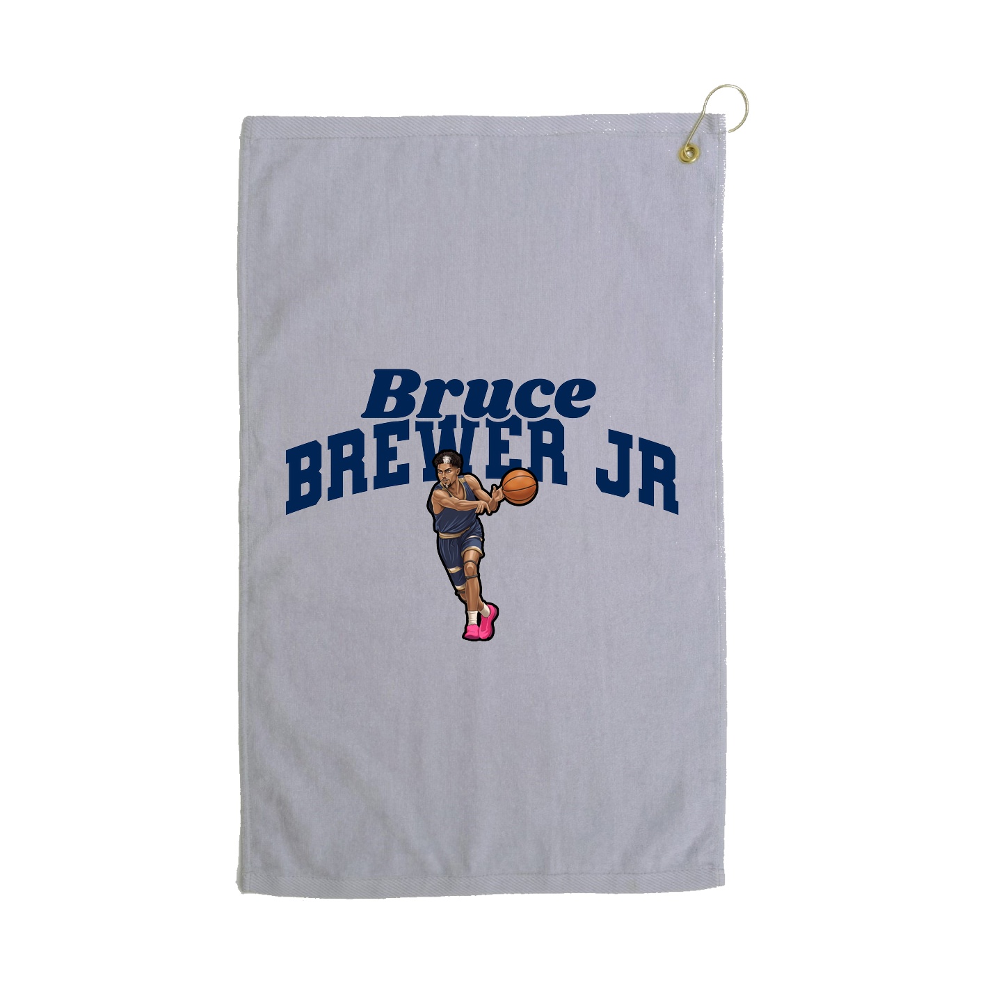 Golf Towel — Signature Arch in Grey