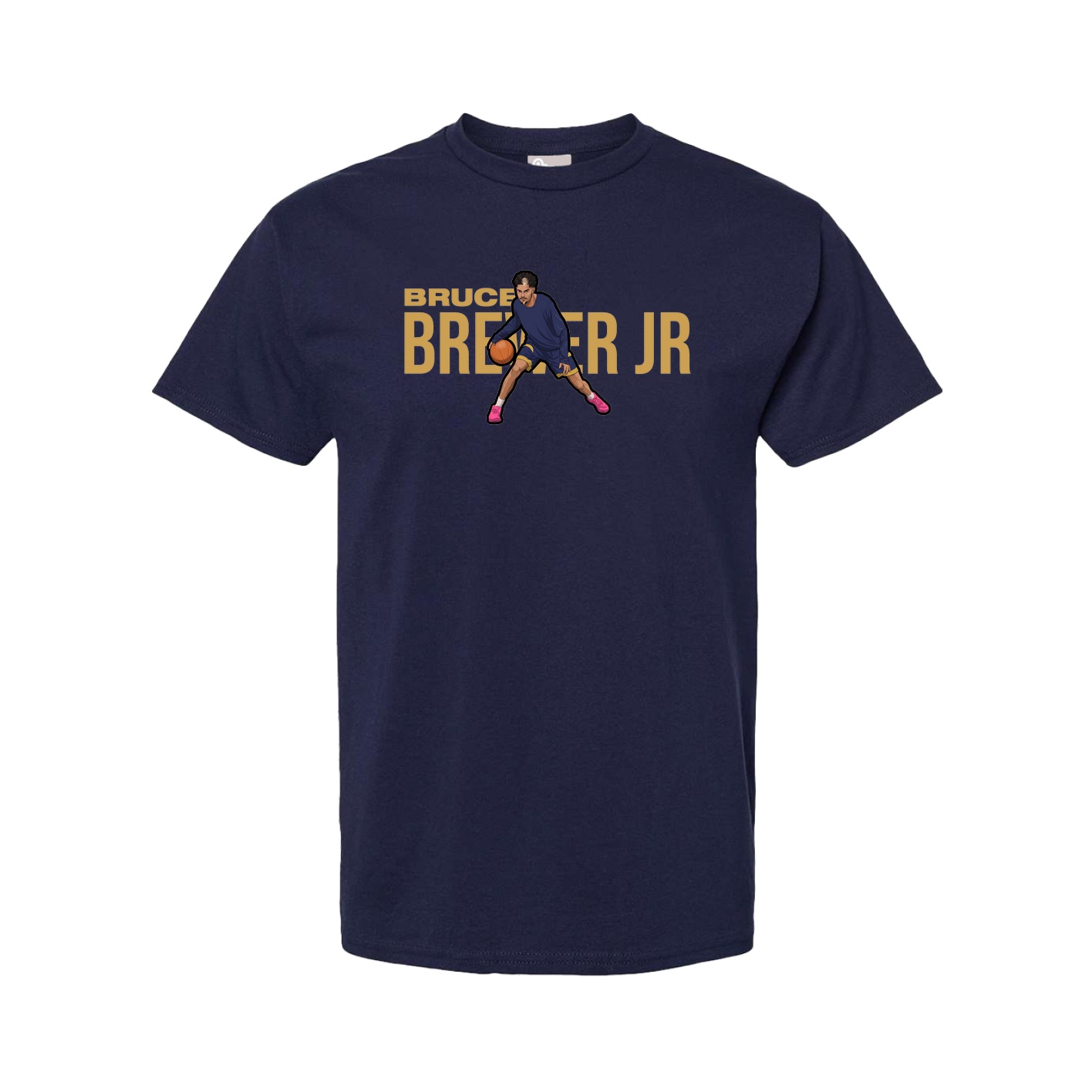 Youth Tee — Player Name in Navy