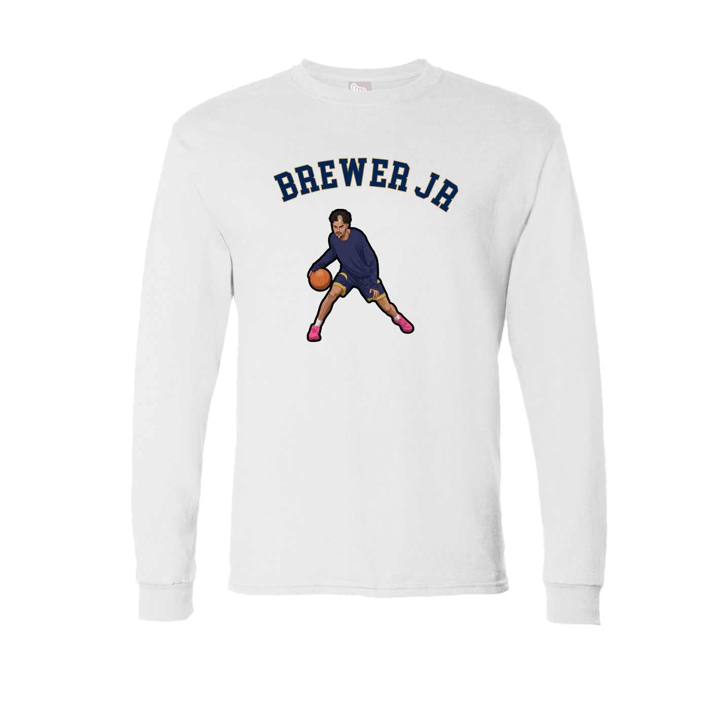 Long Sleeve Tee — Shirsey Arch in White