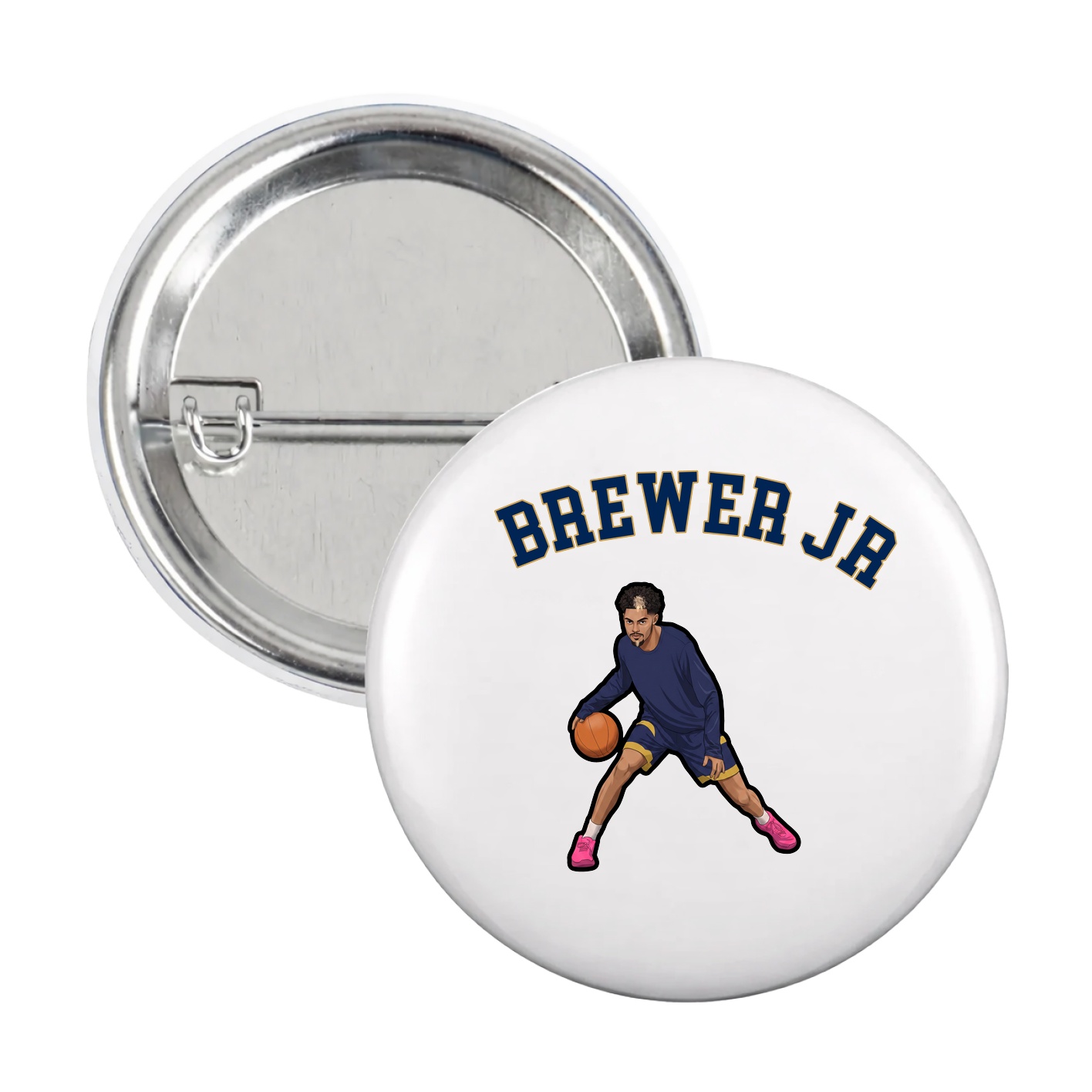 Game Day Button — Shirsey Arch in White